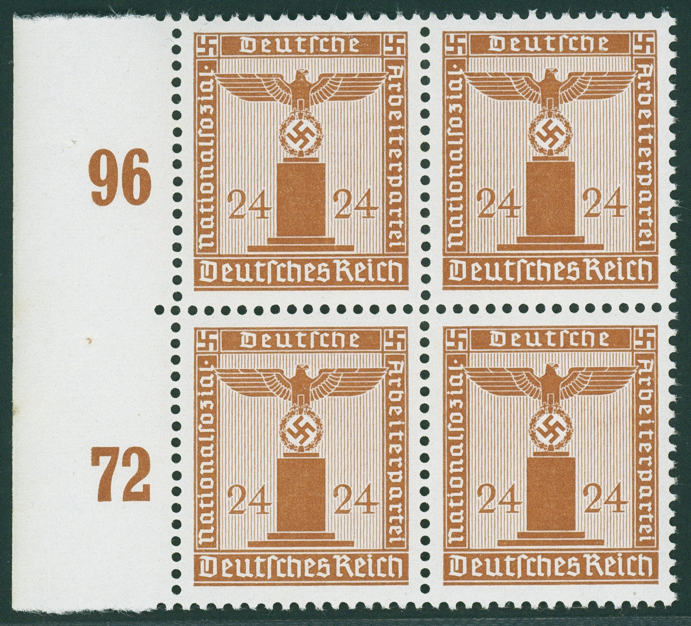 Lot 821 - DR - DIENSTMARKEN - Hettinger Auktion Auktion 54 Lot 821 - DR - DIENSTMARKEN - Hettinger Auktion Auktion 54