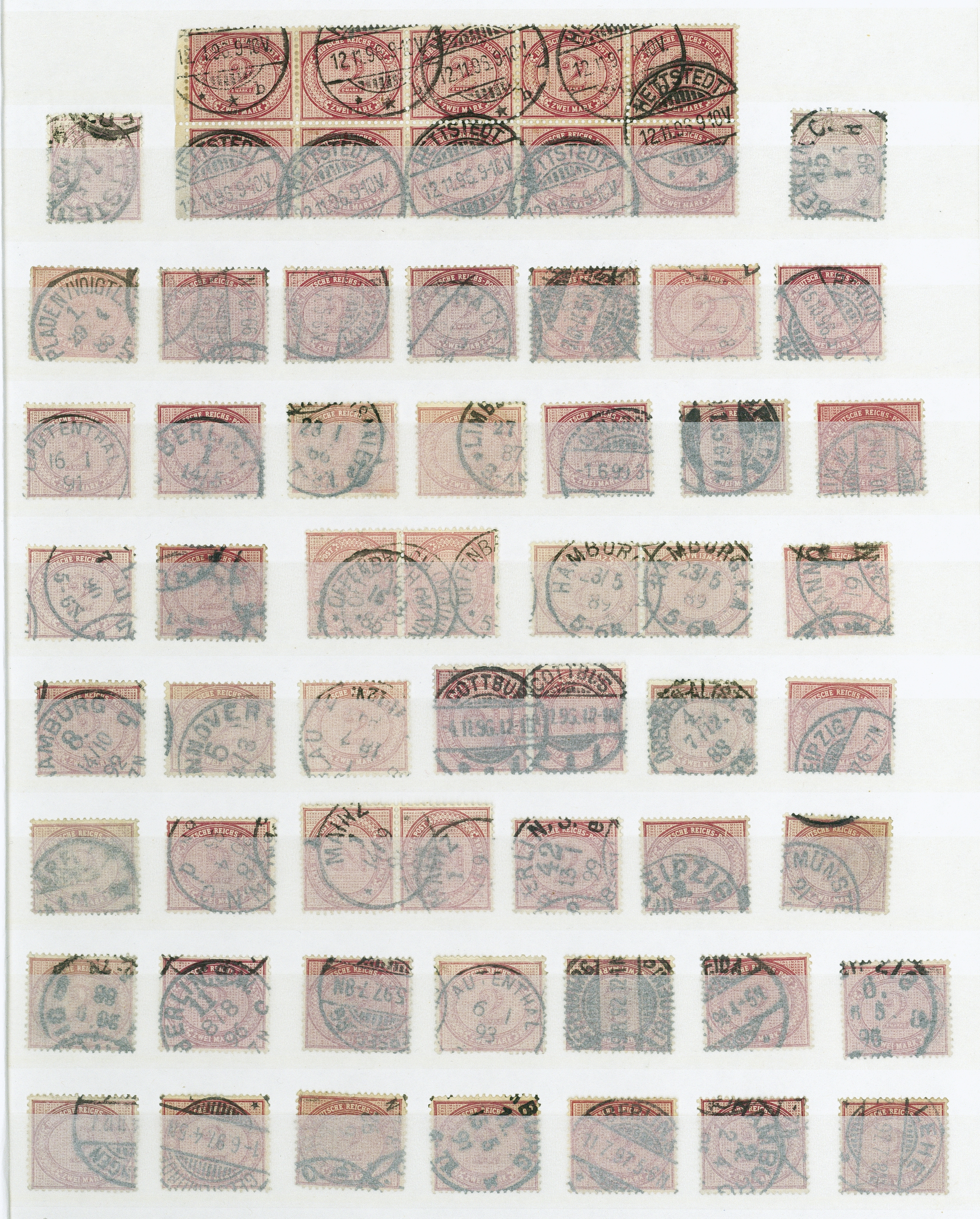Lot 1928 - Deutsches Reich - Hettinger Auktion Auktion 54 Lot 1928 - Deutsches Reich - Hettinger Auktion Auktion 54
