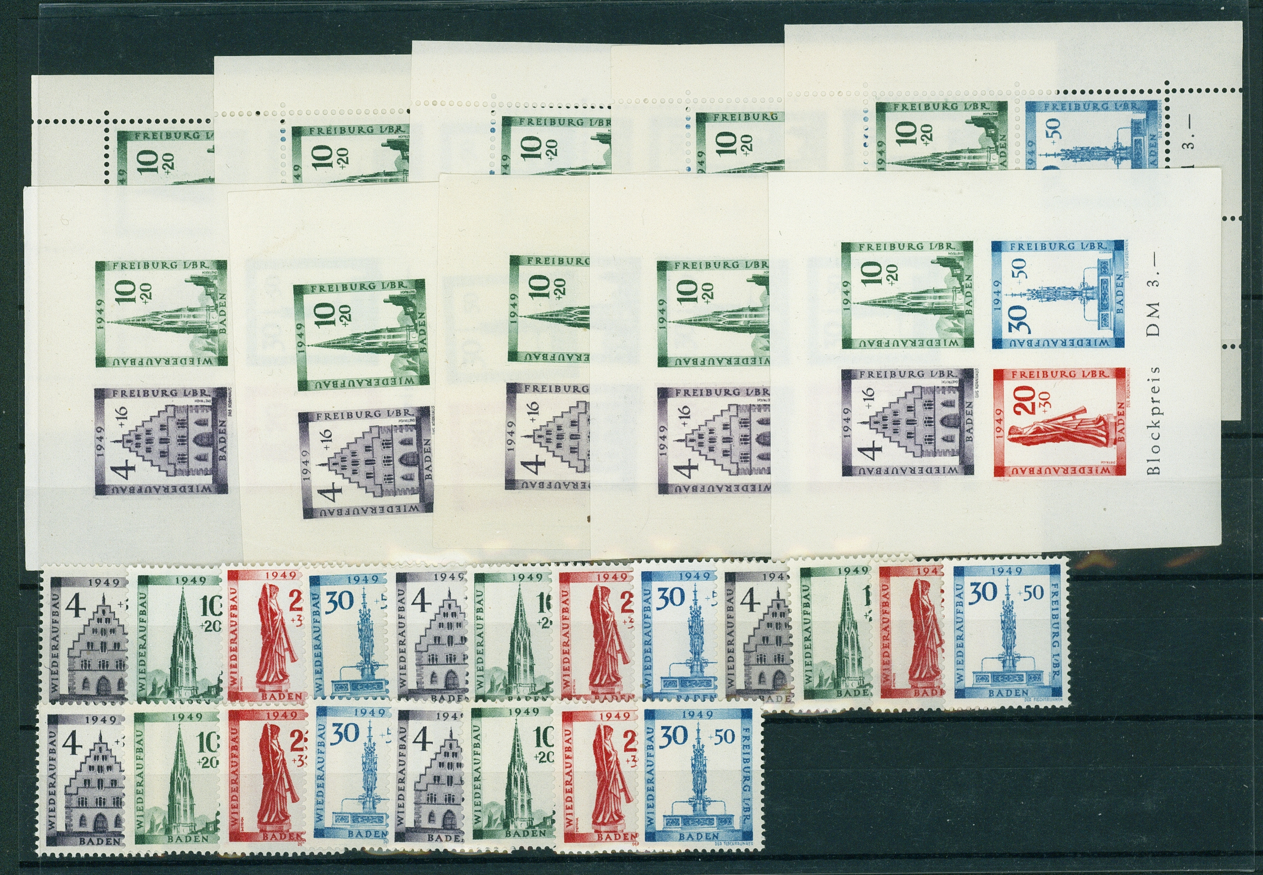 Lot 1693 - FRANZ. ZONE - BADEN - Hettinger Auktion Auktion 54 Lot 1693 - FRANZ. ZONE - BADEN - Hettinger Auktion Auktion 54