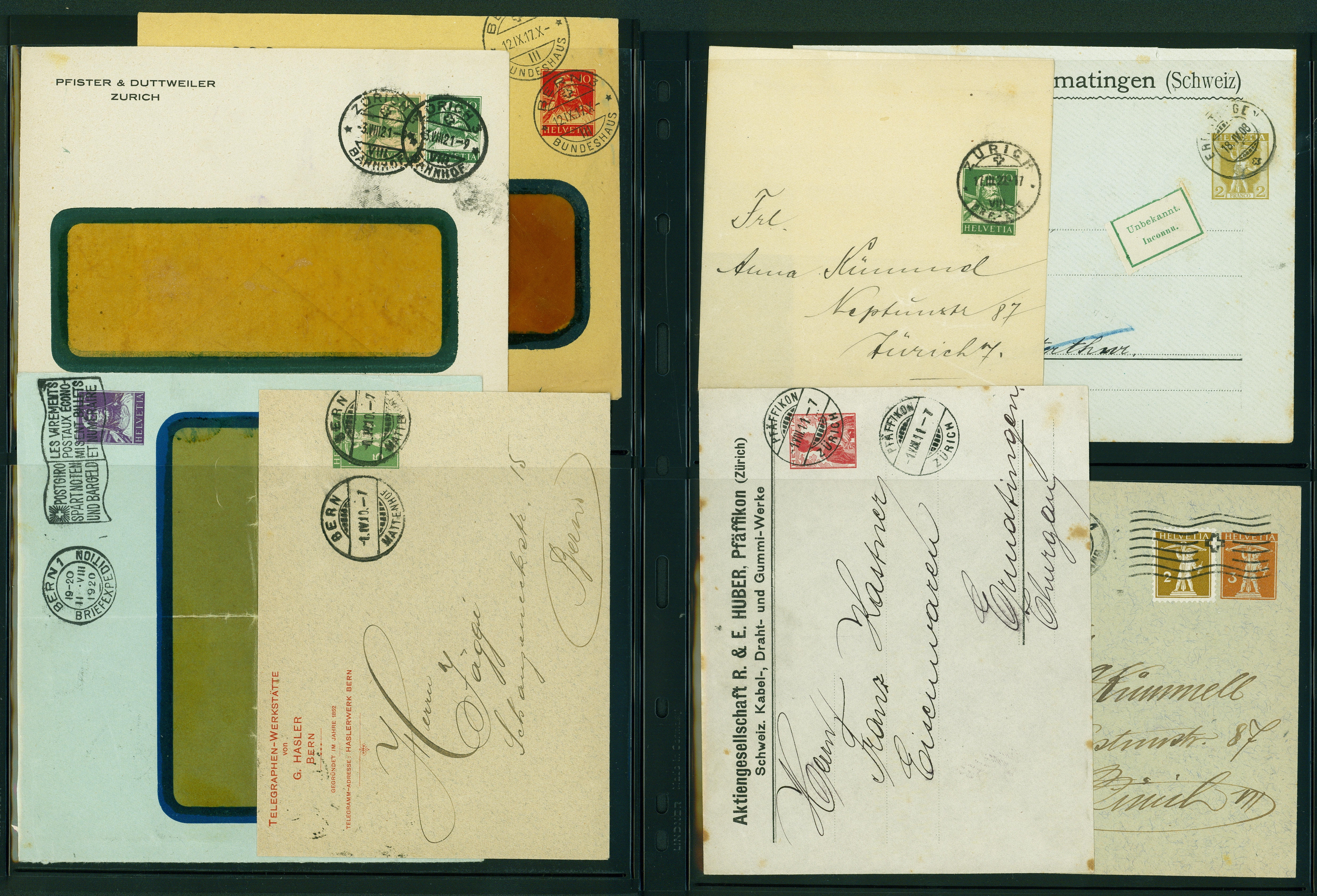 Lot 2350 - schweiz - ganzsachen - Hettinger Auktion Auktion 54 Lot 2350 - schweiz - ganzsachen - Hettinger Auktion Auktion 54