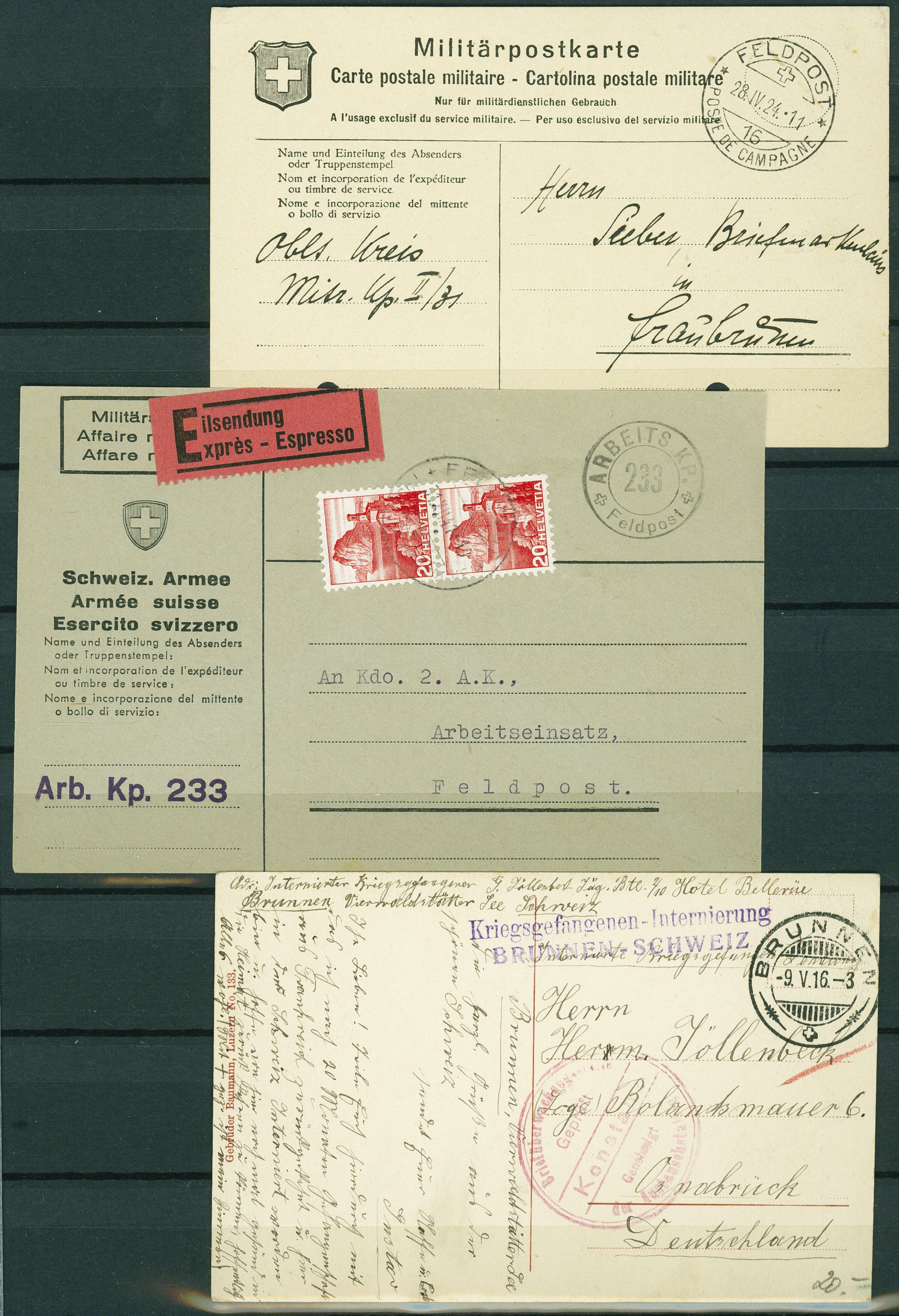 Lot 2336 - schweiz - Hettinger Auktion Auktion 54 Lot 2336 - schweiz - Hettinger Auktion Auktion 54