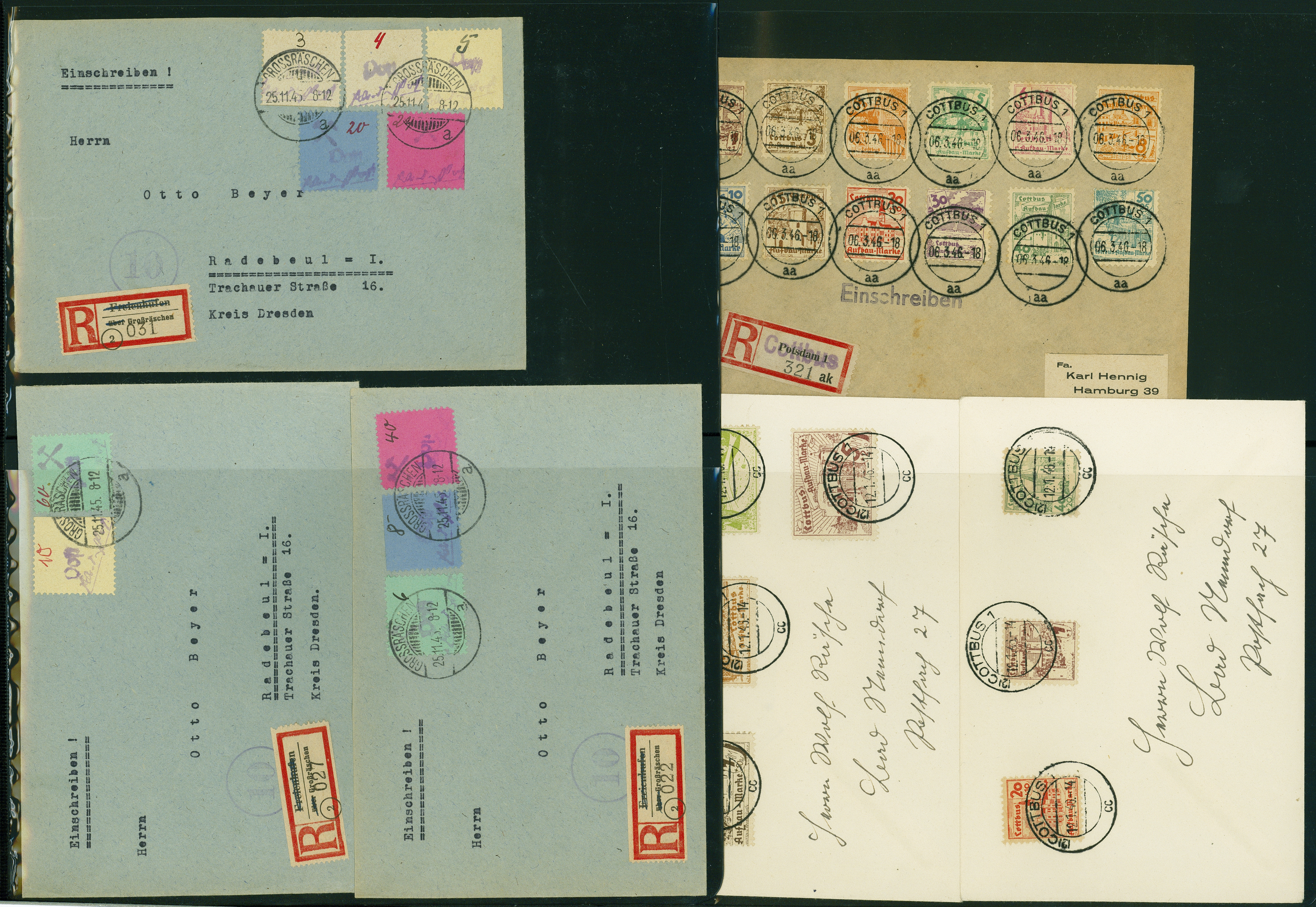 Lot 2250 - DEUTSCHLAND - BRIEFPOSTEN - Hettinger Auktion Auktion 54 Lot 2250 - DEUTSCHLAND - BRIEFPOSTEN - Hettinger Auktion Auktion 54
