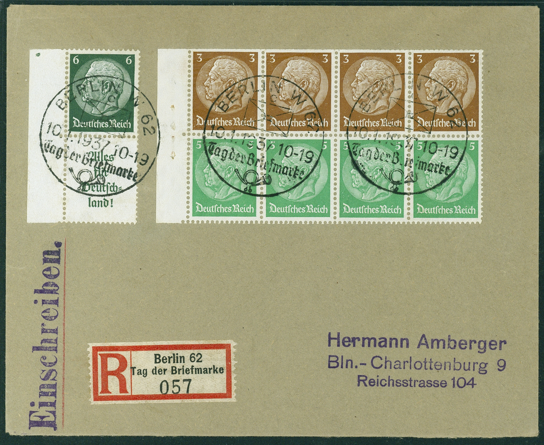 Lot 787 - DR - HEFTCHENBLÄTTER - Hettinger Auktion Auktion 54 Lot 787 - DR - HEFTCHENBLÄTTER - Hettinger Auktion Auktion 54