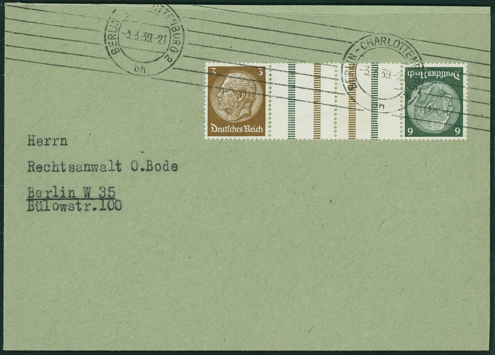 Lot 717 - DR - ZUSAMMENDRUCKE AUS MH 35-49, HINDENBURG 1934 - HITLER 1941  -  Hettinger Auktion Auktion 54