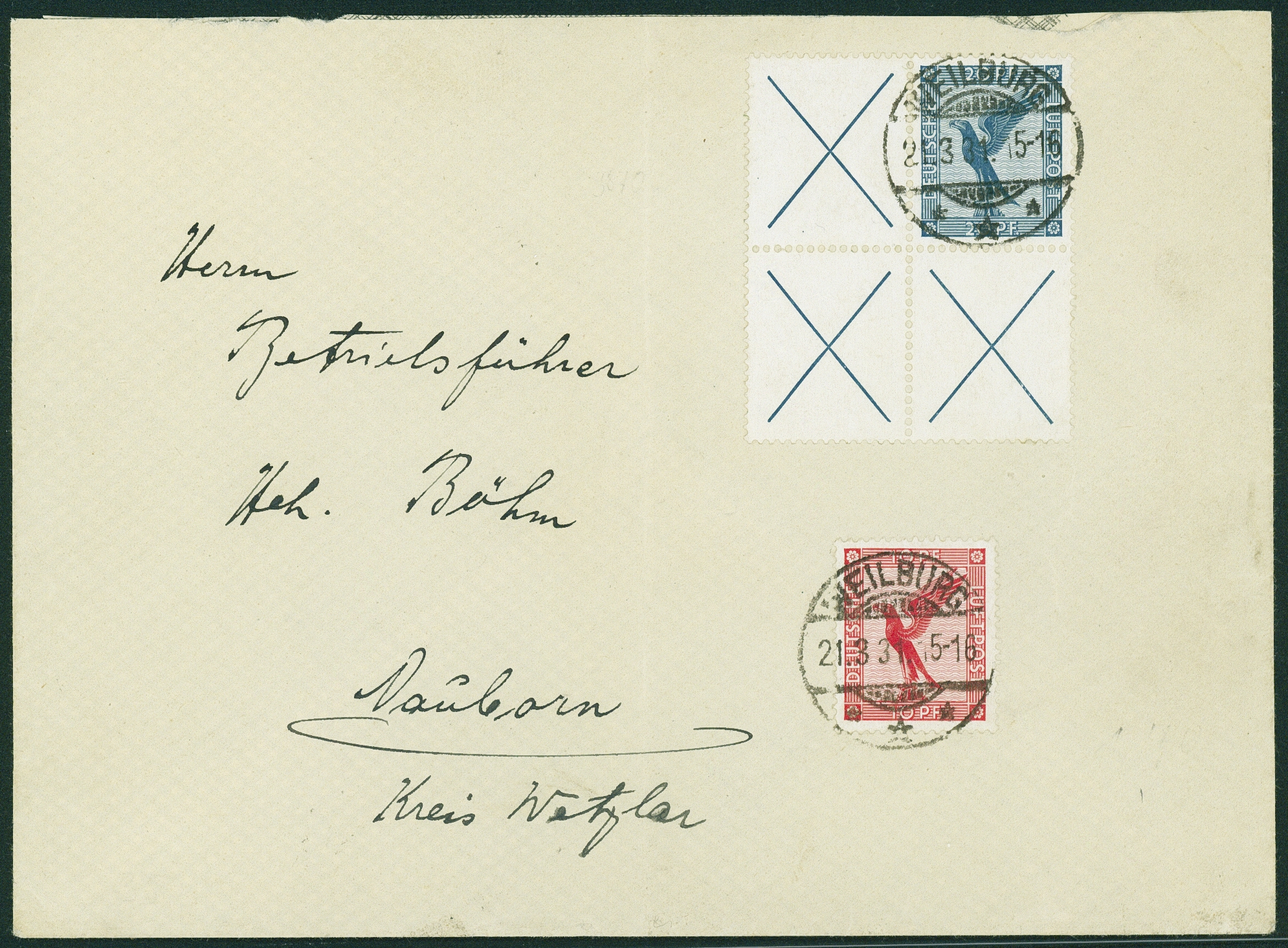 Lot 460 - DR - ZUSAMMENDRUCKE AUS MH 18-21, NOTHILFE - FLUGPOST - Hettinger Auktion Auktion 54 Lot 460 - DR - ZUSAMMENDRUCKE AUS MH 18-21, NOTHILFE - FLUGPOST - Hettinger Auktion Auktion 54