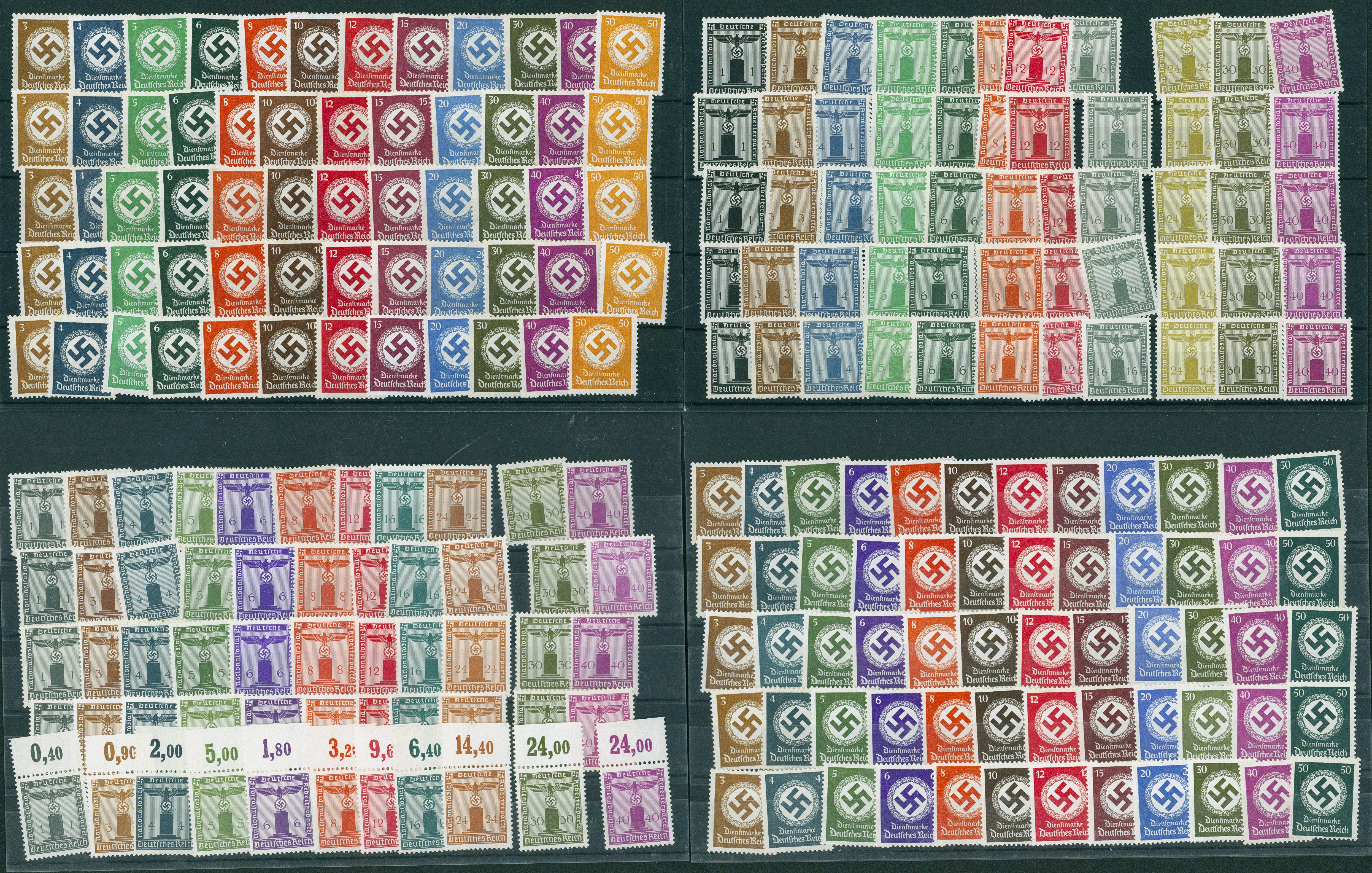 Lot 350 - deutsches reich engros - Hettinger Auktion Auktion 54 Lot 350 - deutsches reich engros - Hettinger Auktion Auktion 54