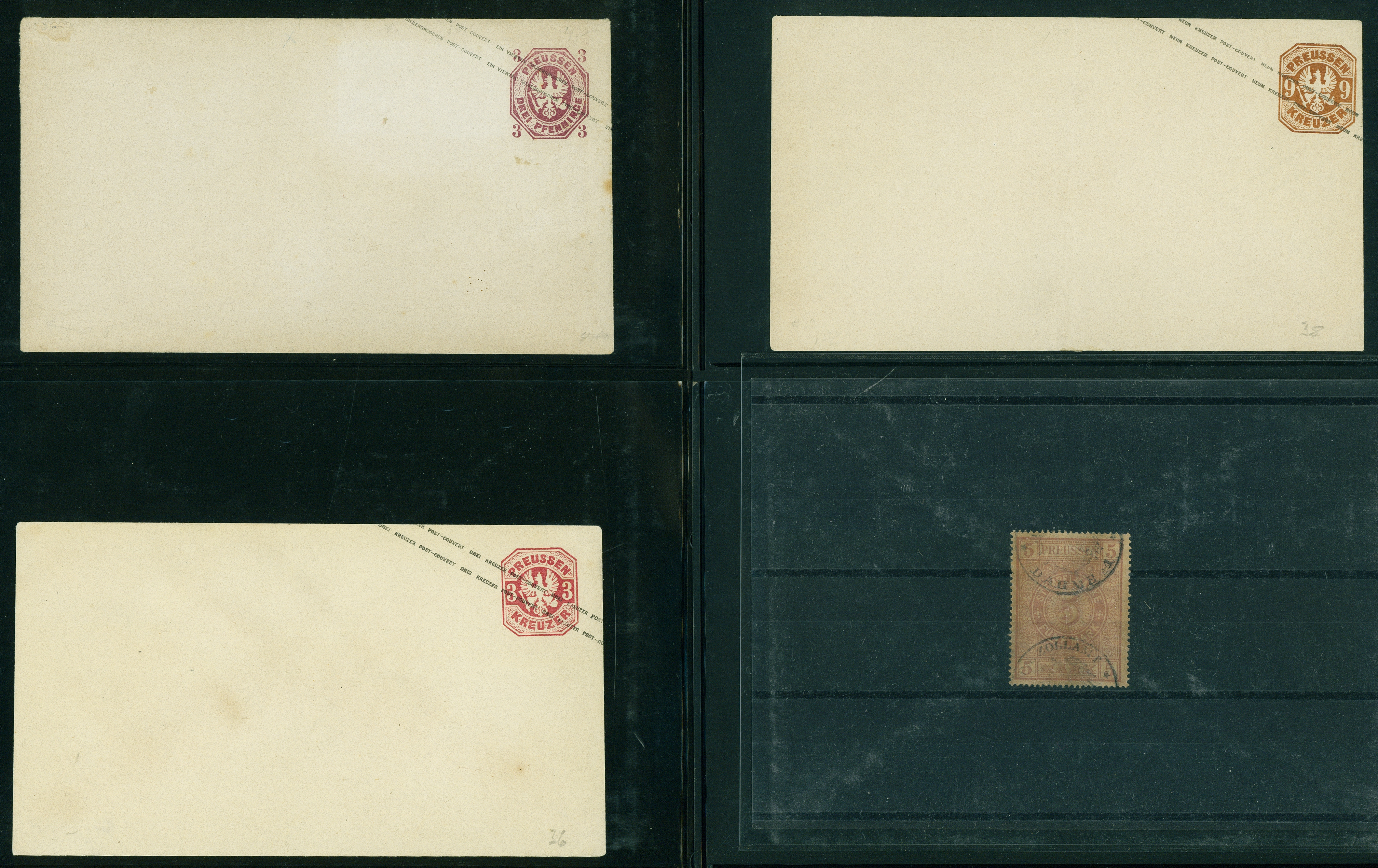 Lot 1915 - preussen - ganzsachen  -  Hettinger Auktion Auktion 54