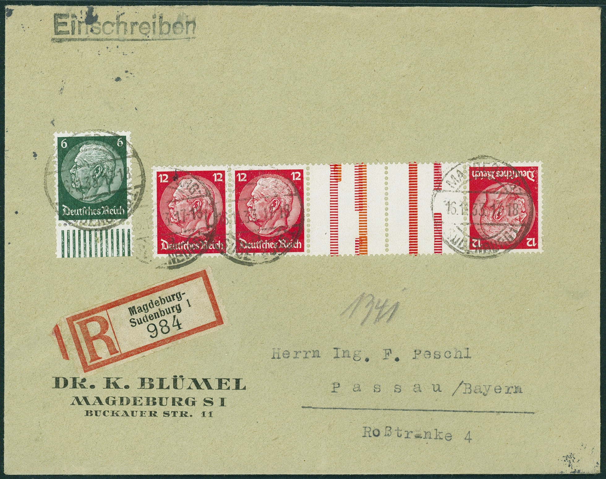 Lot 634 - DR - ZUSAMMENDRUCKE AUS MH 29-34, NOTHILFE 1930/33 (WAGNER) - Hettinger Auktion Auktion 54 Lot 634 - DR - ZUSAMMENDRUCKE AUS MH 29-34, NOTHILFE 1930/33 (WAGNER) - Hettinger Auktion Auktion 54