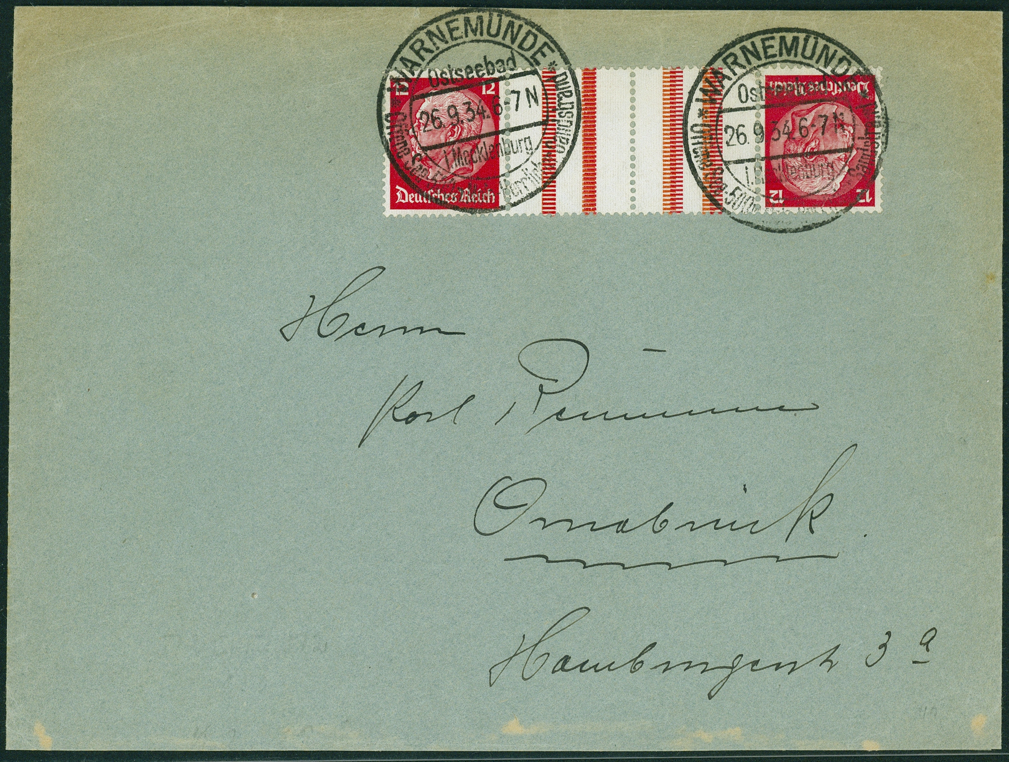 Lot 635 - DR - ZUSAMMENDRUCKE AUS MH 29-34, NOTHILFE 1930/33 (WAGNER) - Hettinger Auktion Auktion 54 Lot 635 - DR - ZUSAMMENDRUCKE AUS MH 29-34, NOTHILFE 1930/33 (WAGNER) - Hettinger Auktion Auktion 54