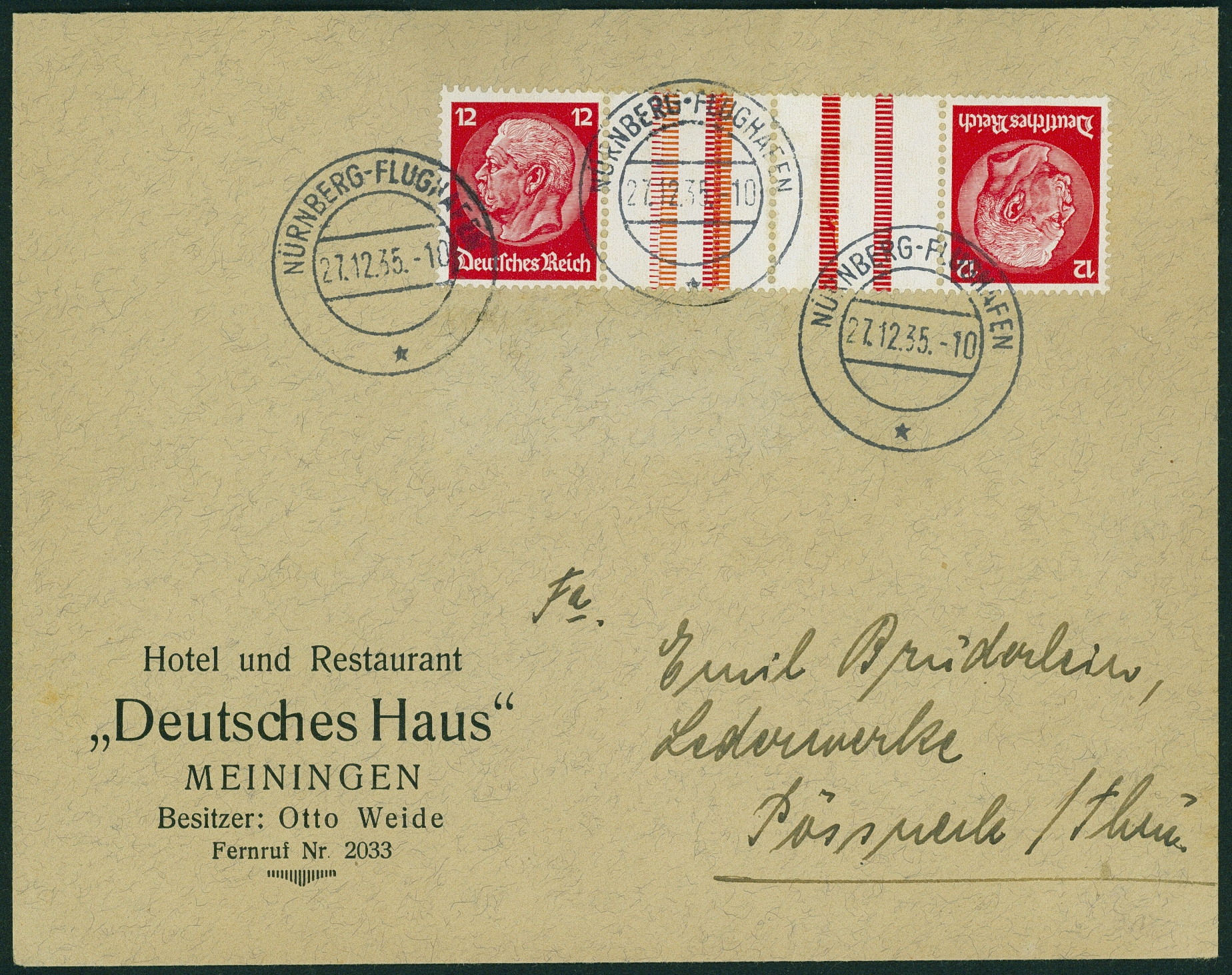 Lot 633 - DR - ZUSAMMENDRUCKE AUS MH 29-34, NOTHILFE 1930/33 (WAGNER) - Hettinger Auktion Auktion 54 Lot 633 - DR - ZUSAMMENDRUCKE AUS MH 29-34, NOTHILFE 1930/33 (WAGNER) - Hettinger Auktion Auktion 54
