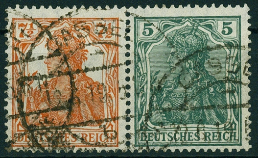 Lot 403 - DR - ZUSAMMENDRUCKE AUS MH 1-13, GERMANIA 1910/19 - Hettinger Auktion Auktion 54 Lot 403 - DR - ZUSAMMENDRUCKE AUS MH 1-13, GERMANIA 1910/19 - Hettinger Auktion Auktion 54