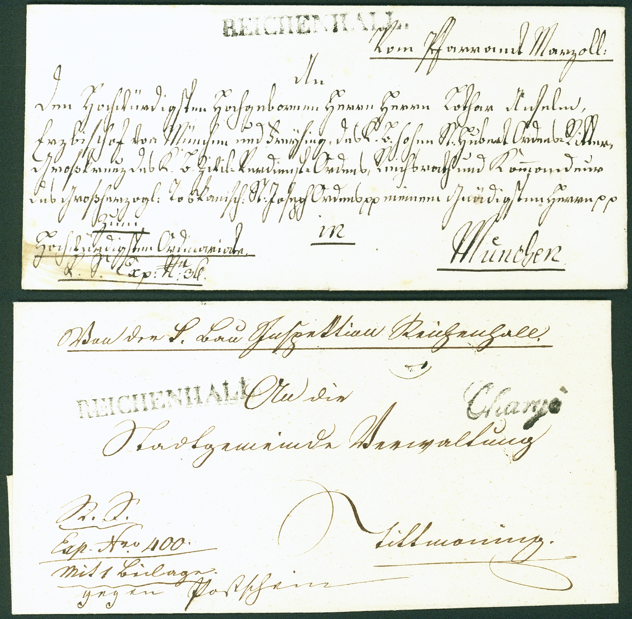 Lot 119 - BAYERN - BISCHOFSBRIEFE - Hettinger Auktion Auktion 54 Lot 119 - BAYERN - BISCHOFSBRIEFE - Hettinger Auktion Auktion 54