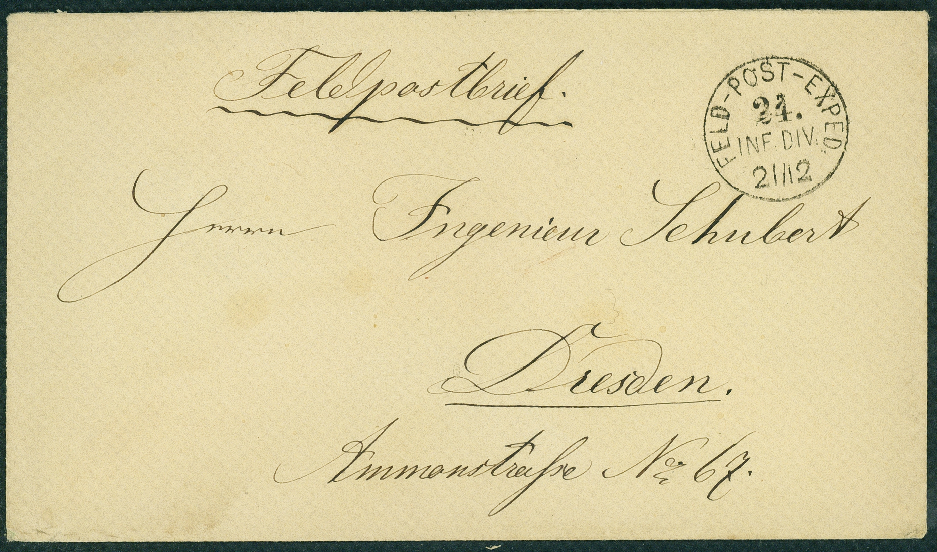 Lot 214 - Preussen - Feldpost - Hettinger Auktion Auktion 54 Lot 214 - Preussen - Feldpost - Hettinger Auktion Auktion 54