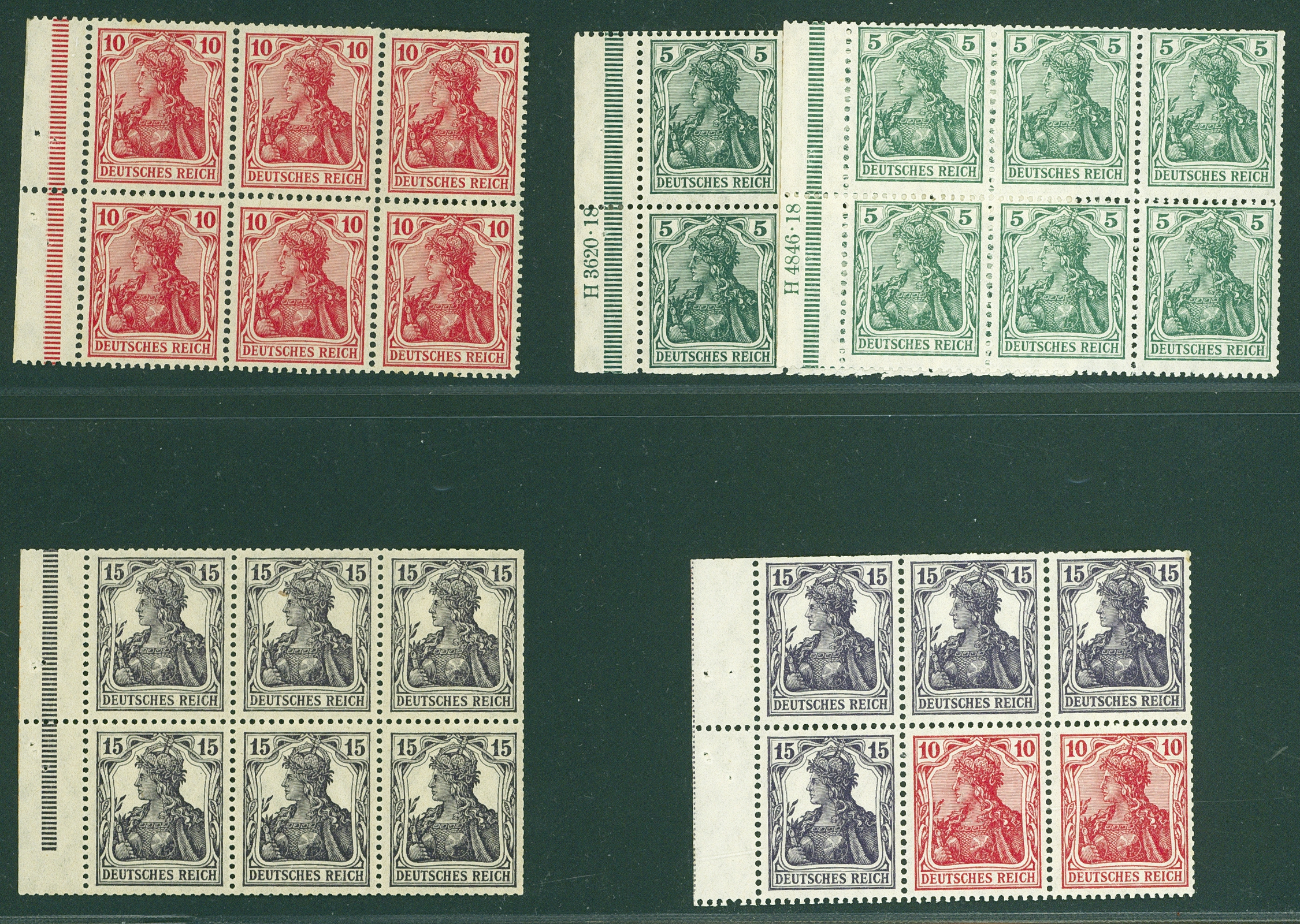 Lot 749 - DR - HEFTCHENBLÄTTER - Hettinger Auktion Auktion 54 Lot 749 - DR - HEFTCHENBLÄTTER - Hettinger Auktion Auktion 54