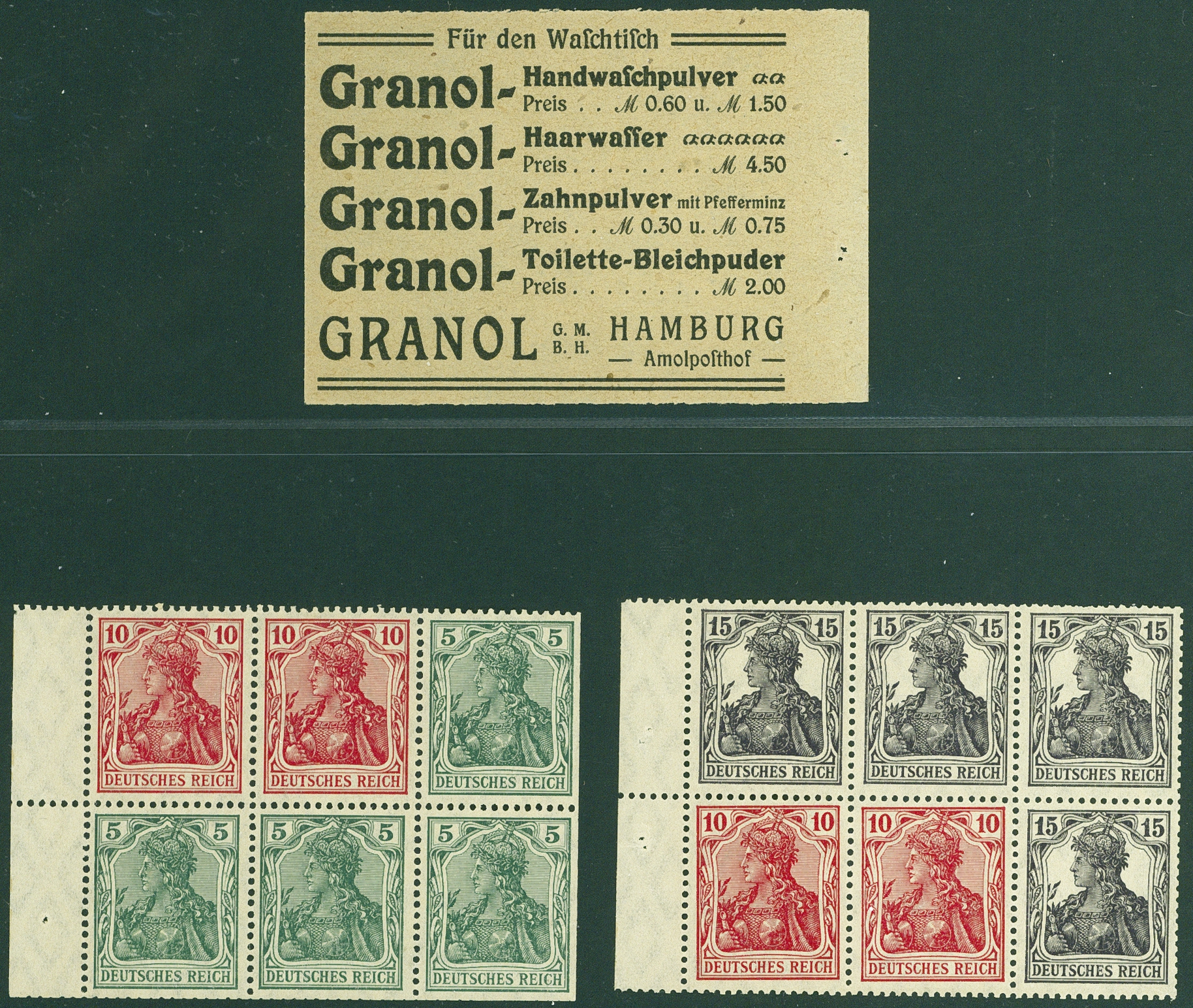 Lot 773 - DR - HEFTCHENBLÄTTER - Hettinger Auktion Auktion 54 Lot 773 - DR - HEFTCHENBLÄTTER - Hettinger Auktion Auktion 54