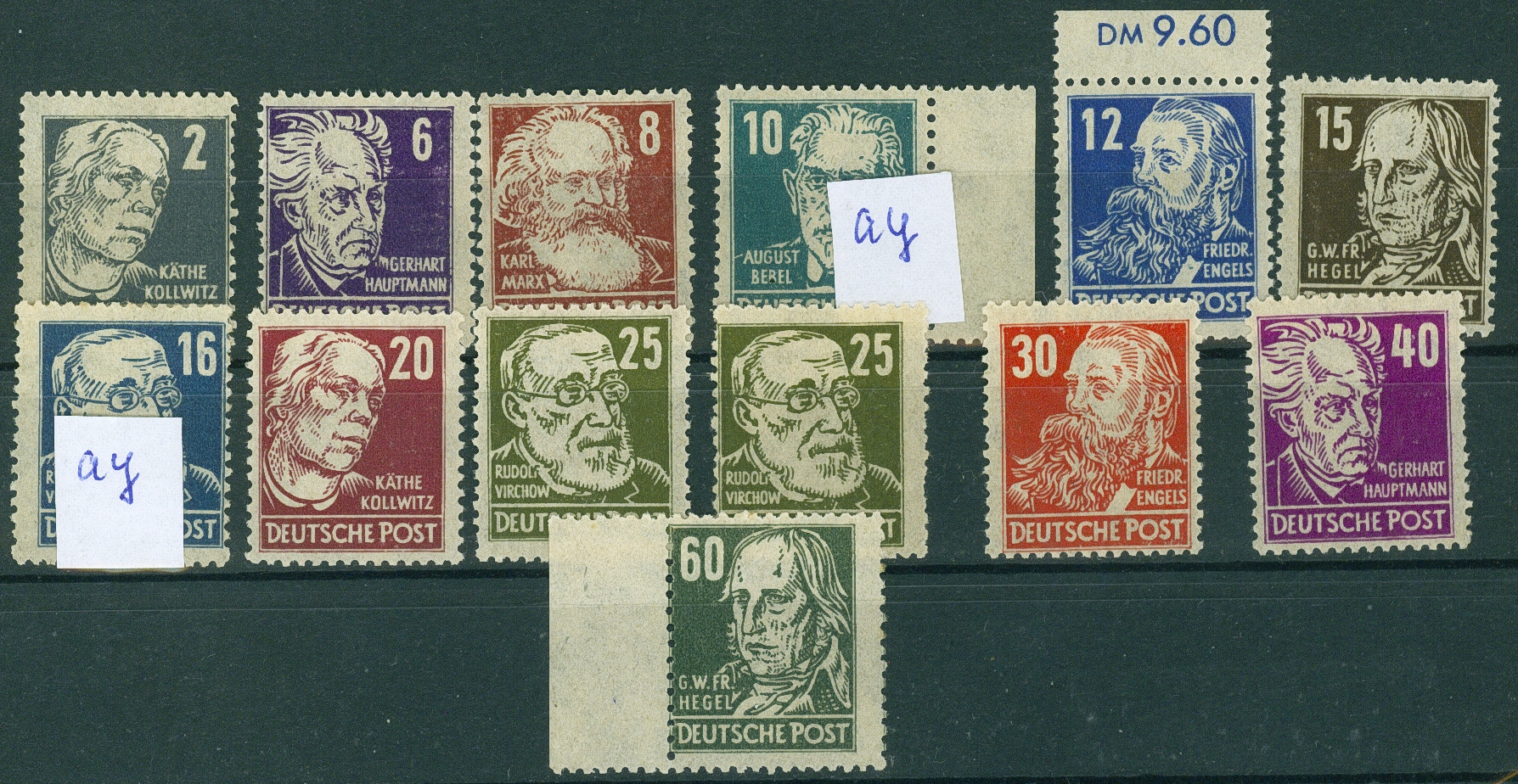 Lot 1106 - SBZ - ALLGEM. AUSGABEN - Hettinger Auktion Auktion 54 Lot 1106 - SBZ - ALLGEM. AUSGABEN - Hettinger Auktion Auktion 54