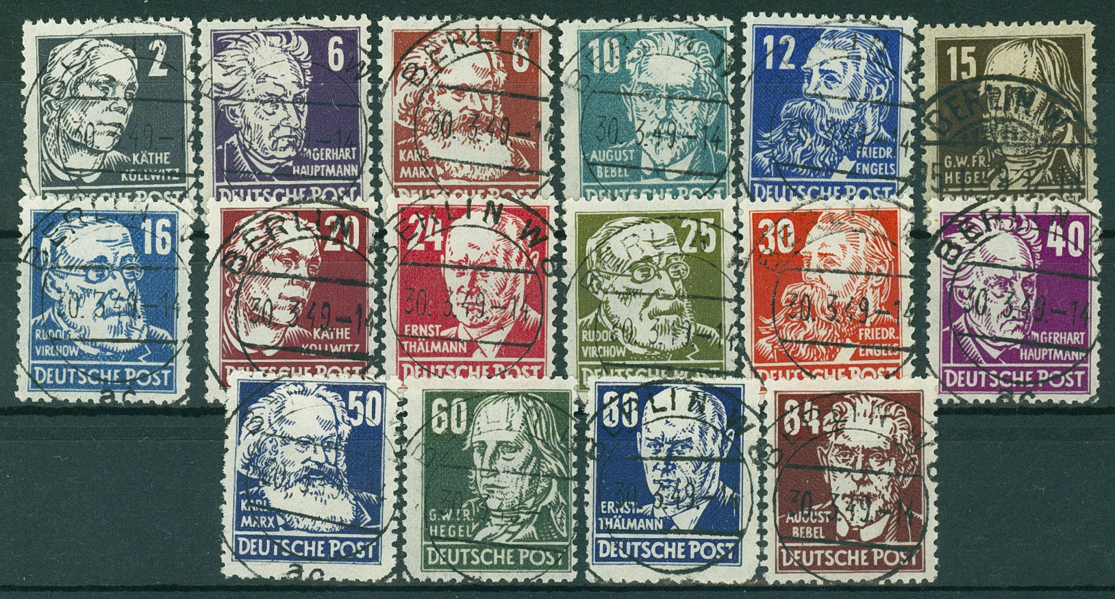 Lot 1107 - SBZ - ALLGEM. AUSGABEN - Hettinger Auktion Auktion 54 Lot 1107 - SBZ - ALLGEM. AUSGABEN - Hettinger Auktion Auktion 54