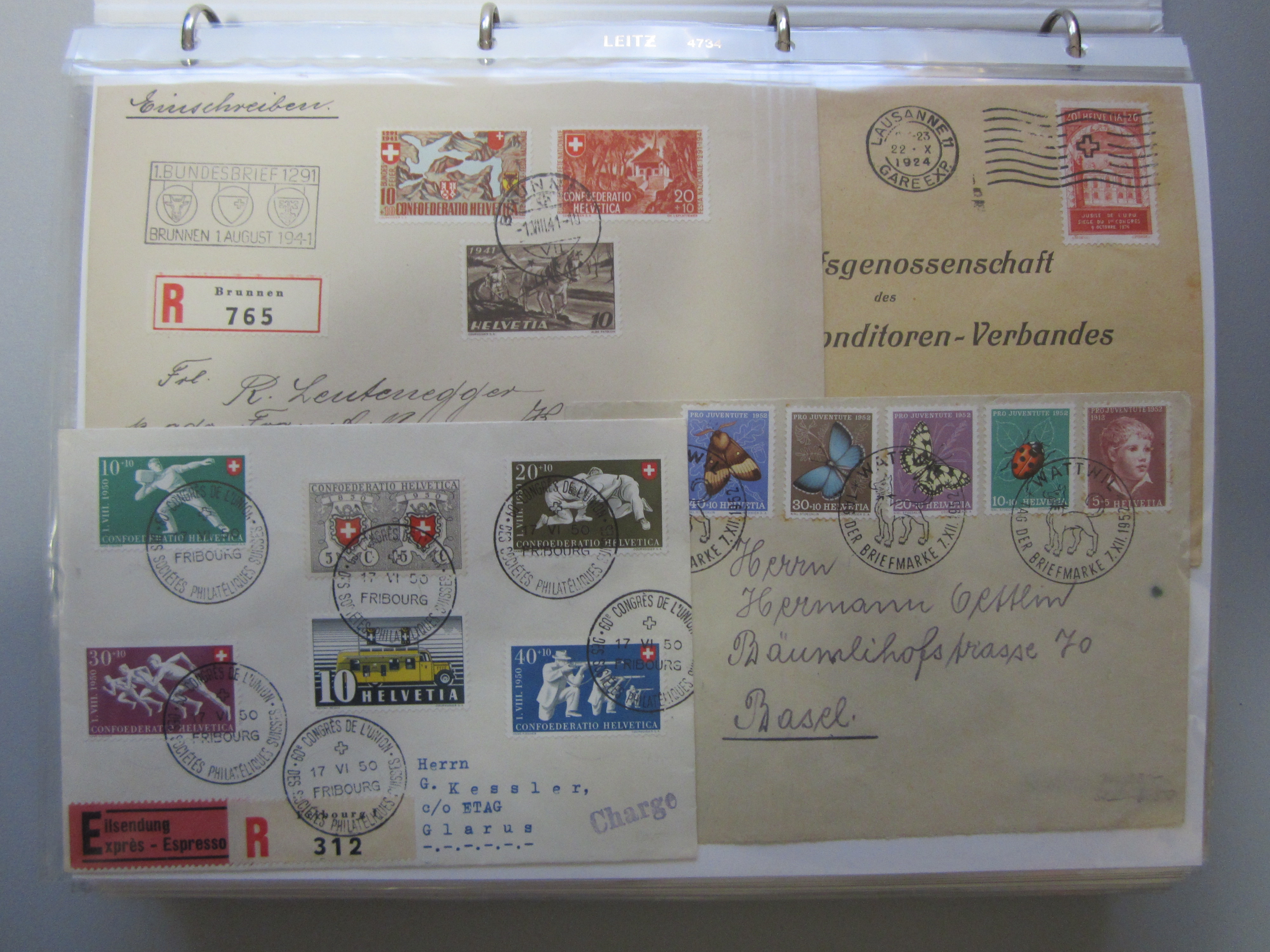 Lot 2329 - schweiz  -  Hettinger Auktion Auktion 54