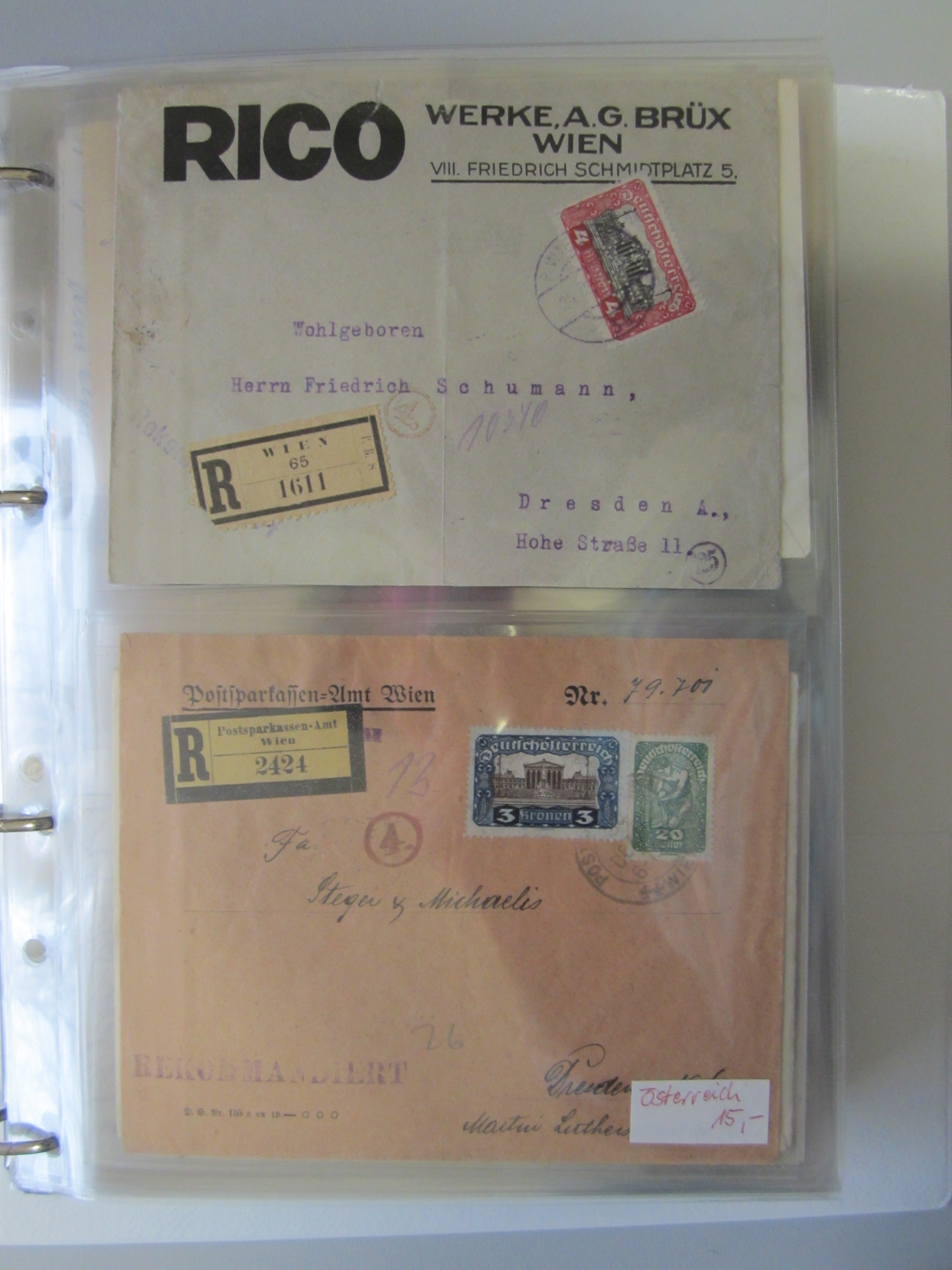 Lot 2368 - ALLE WELT - BRIEFPOSTEN  -  Hettinger Auktion Auktion 54