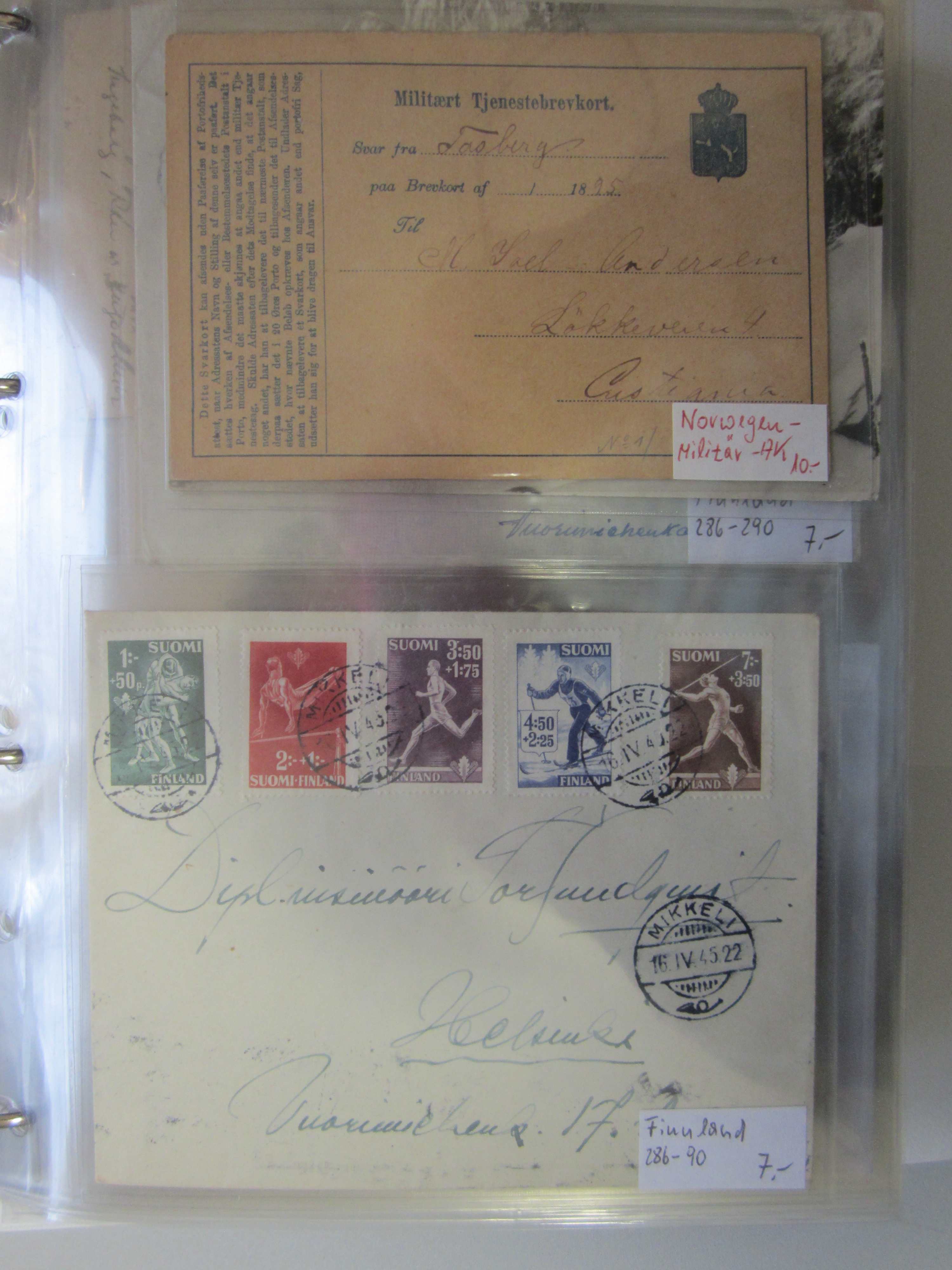 Lot 2369 - ALLE WELT - BRIEFPOSTEN  -  Hettinger Auktion Auktion 54