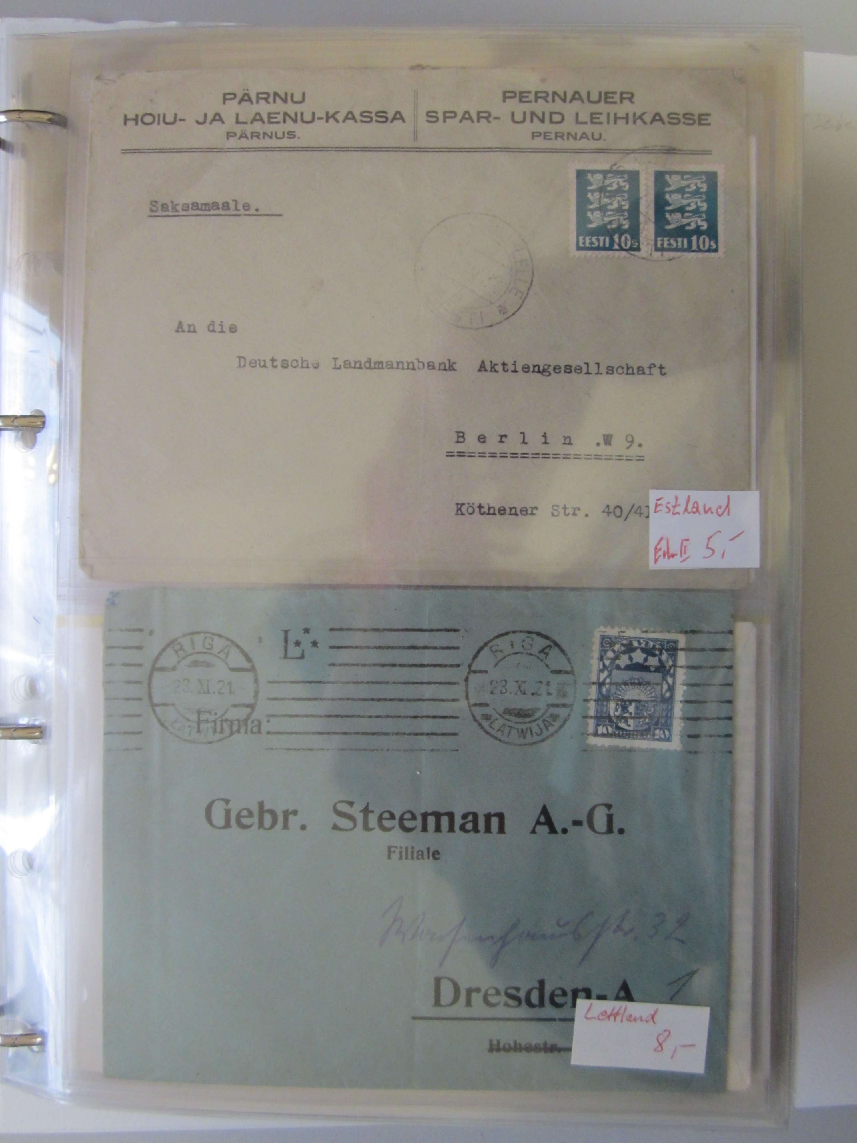 Lot 2367 - ALLE WELT - BRIEFPOSTEN  -  Hettinger Auktion Auktion 54