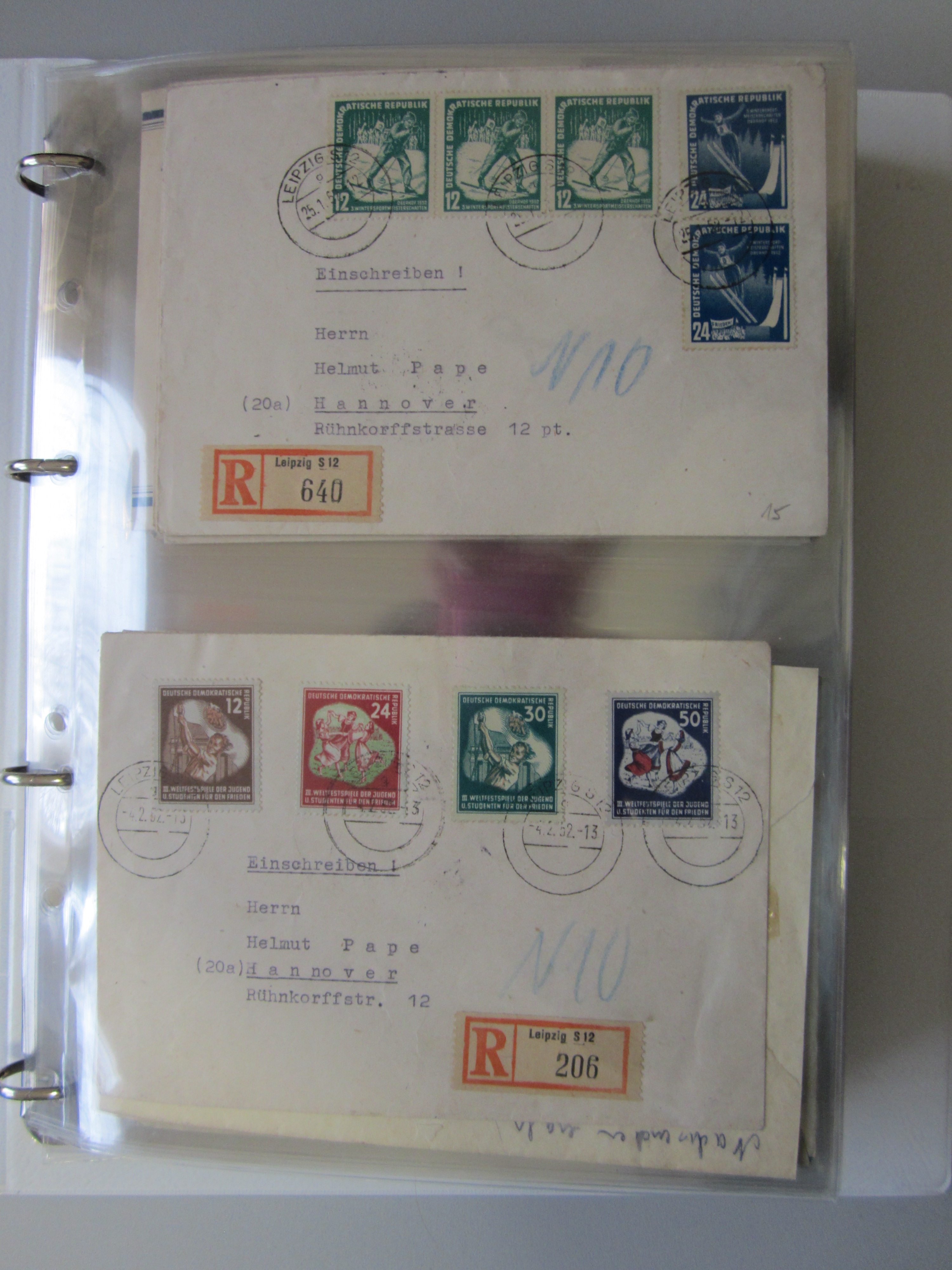 Lot 2260 - DEUTSCHLAND - BRIEFPOSTEN  -  Hettinger Auktion Auktion 54