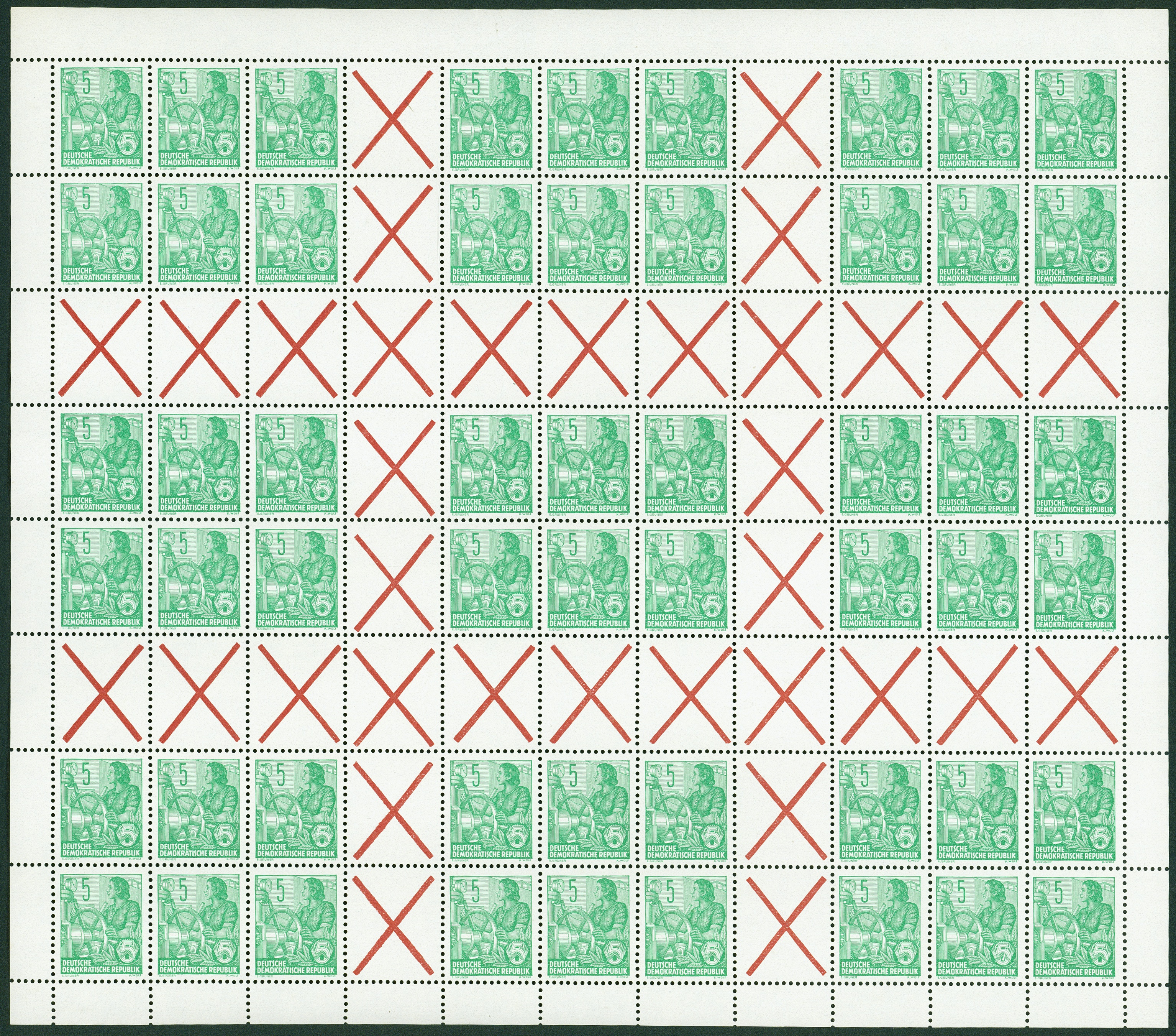 Lot 1620 - DDR - Markenheftchenbogen - Hettinger Auktion Auktion 54 Lot 1620 - DDR - Markenheftchenbogen - Hettinger Auktion Auktion 54