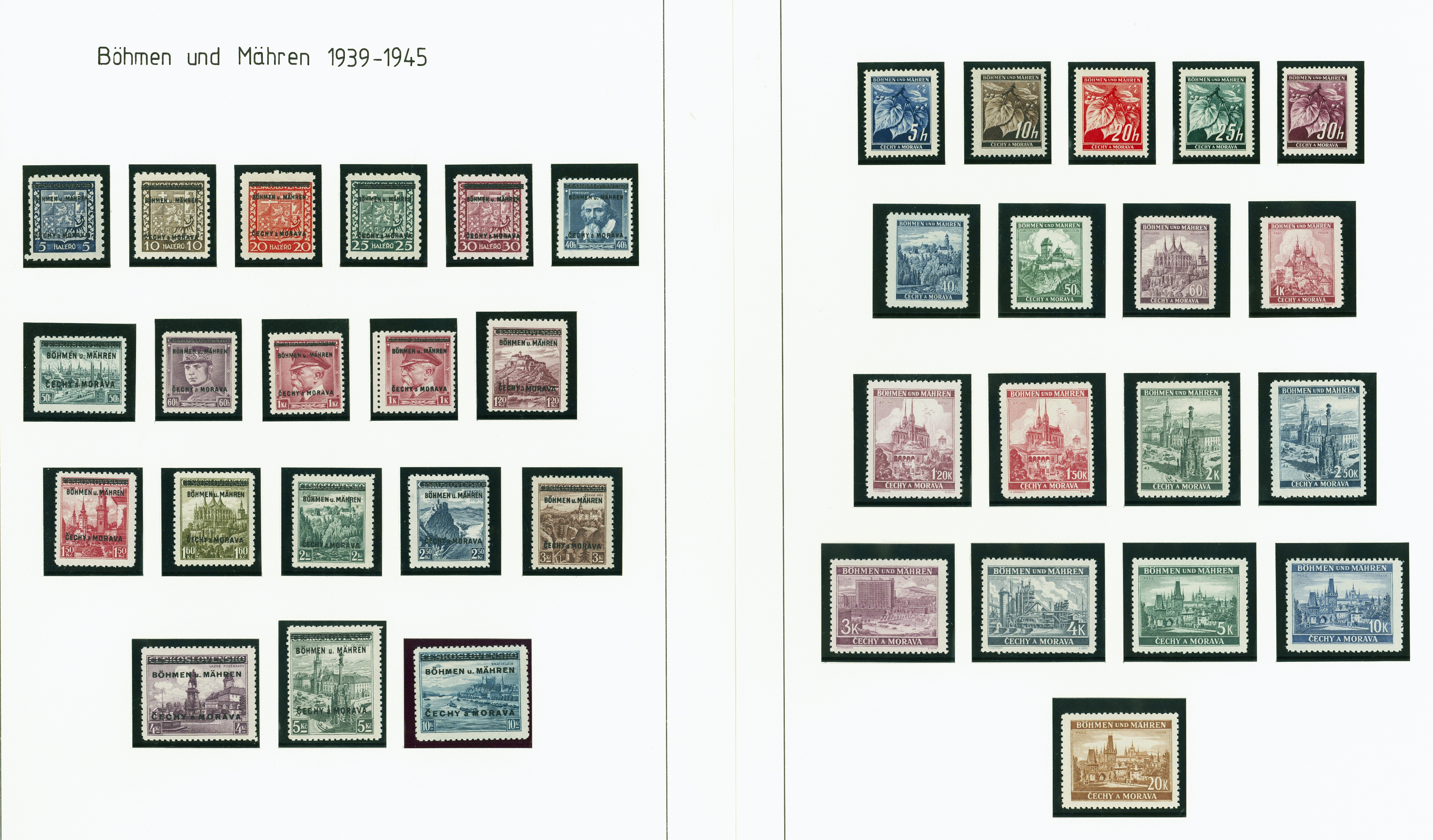 Lot 2108 - DT. BESETZUNG - BÖHMEN & MÄHREN  -  Hettinger Auktion Auktion 54