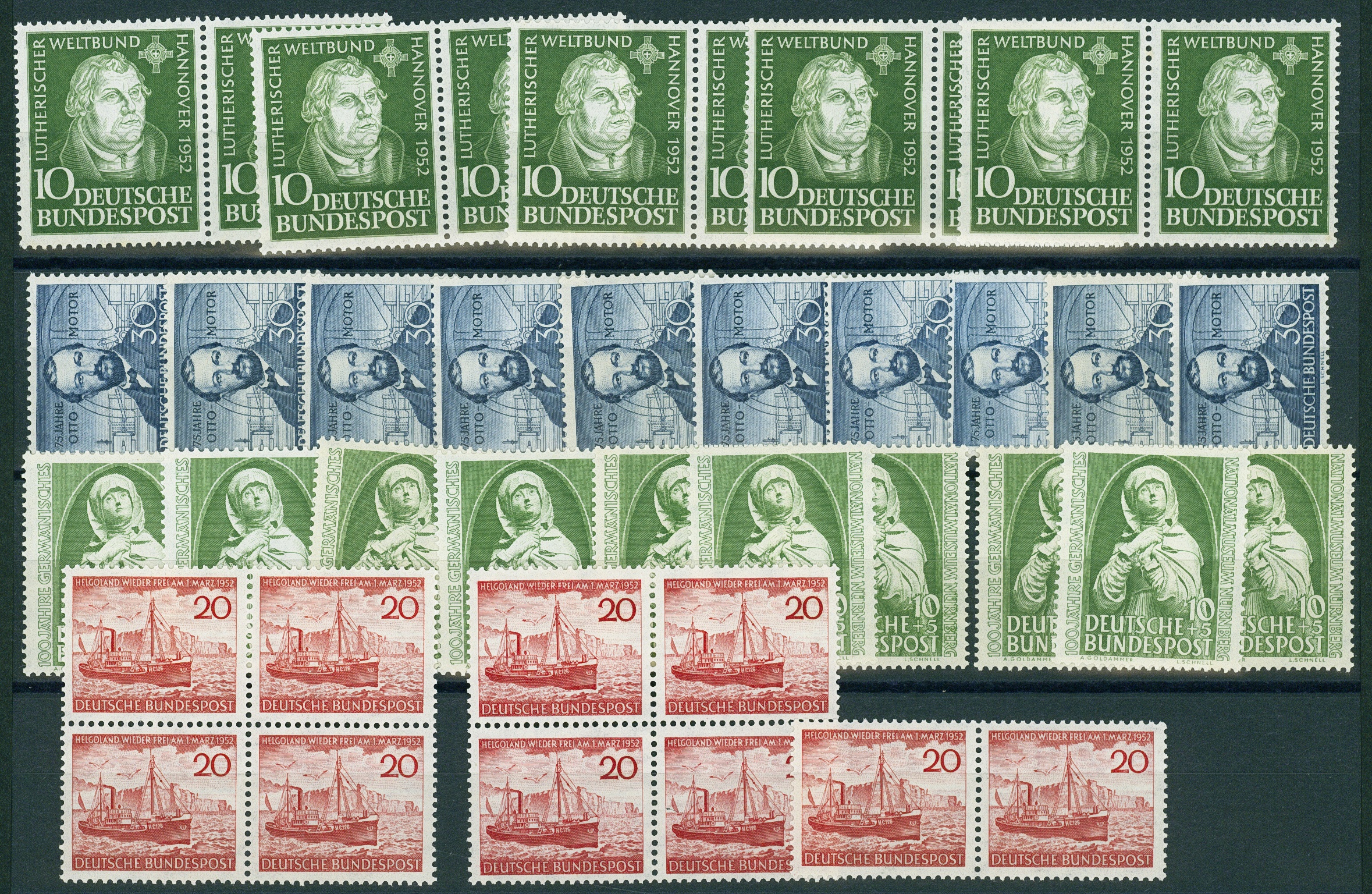Lot 1752 - BUND - ENGROS - Hettinger Auktion Auktion 54 Lot 1752 - BUND - ENGROS - Hettinger Auktion Auktion 54