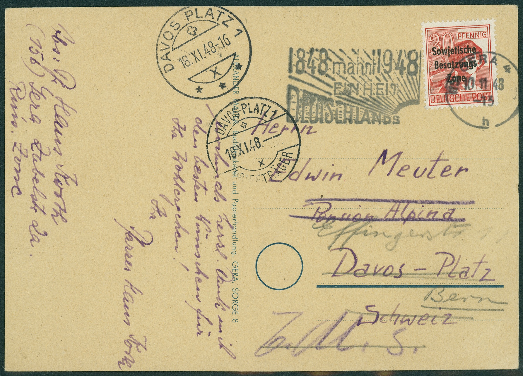 Lot 1101 - SBZ - ALLGEM. AUSGABEN - Hettinger Auktion Auktion 54 Lot 1101 - SBZ - ALLGEM. AUSGABEN - Hettinger Auktion Auktion 54