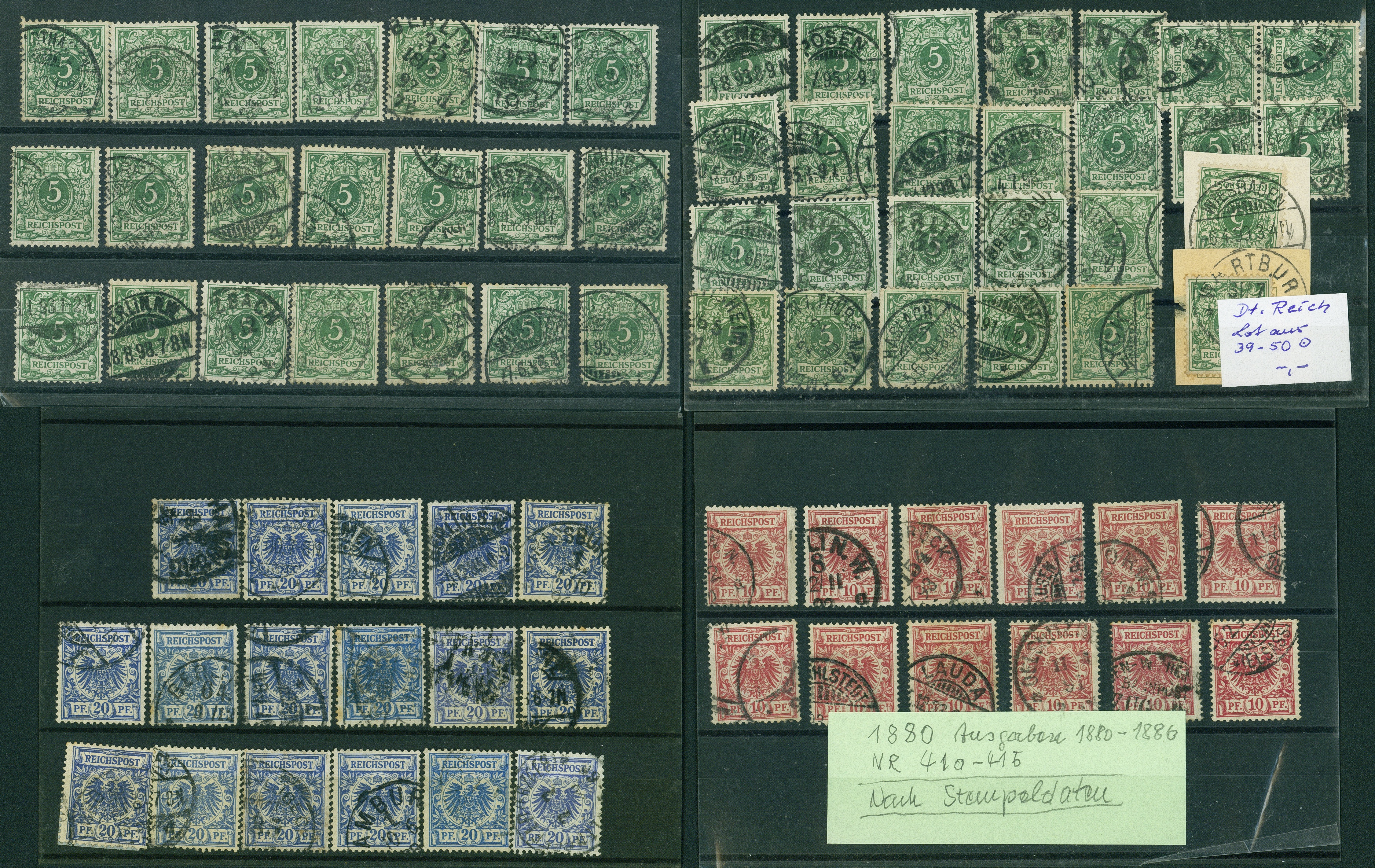 Lot 1887 - LOTS UND POSTEN FÜR SAMMLER  -  Hettinger Auktion Auktion 54