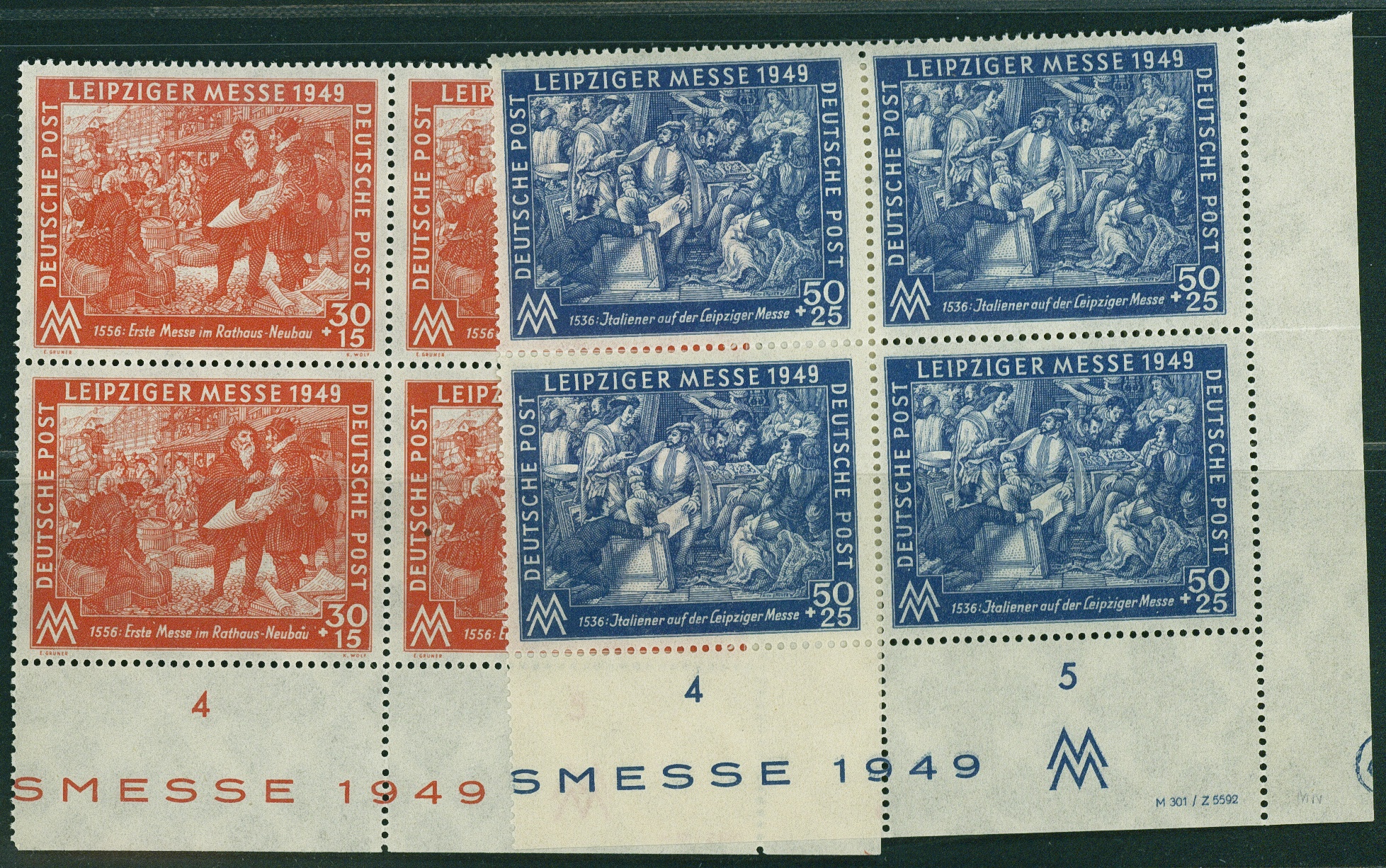 Lot 1115 - SBZ - ALLGEM. AUSGABEN - Hettinger Auktion Auktion 54 Lot 1115 - SBZ - ALLGEM. AUSGABEN - Hettinger Auktion Auktion 54