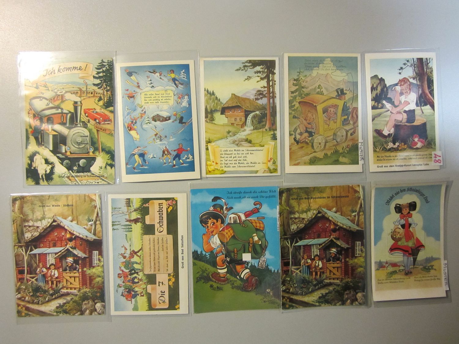 Lot 1832 - Ansichtskarten - Deutschland  -  Hettinger Auktion Auktion 54