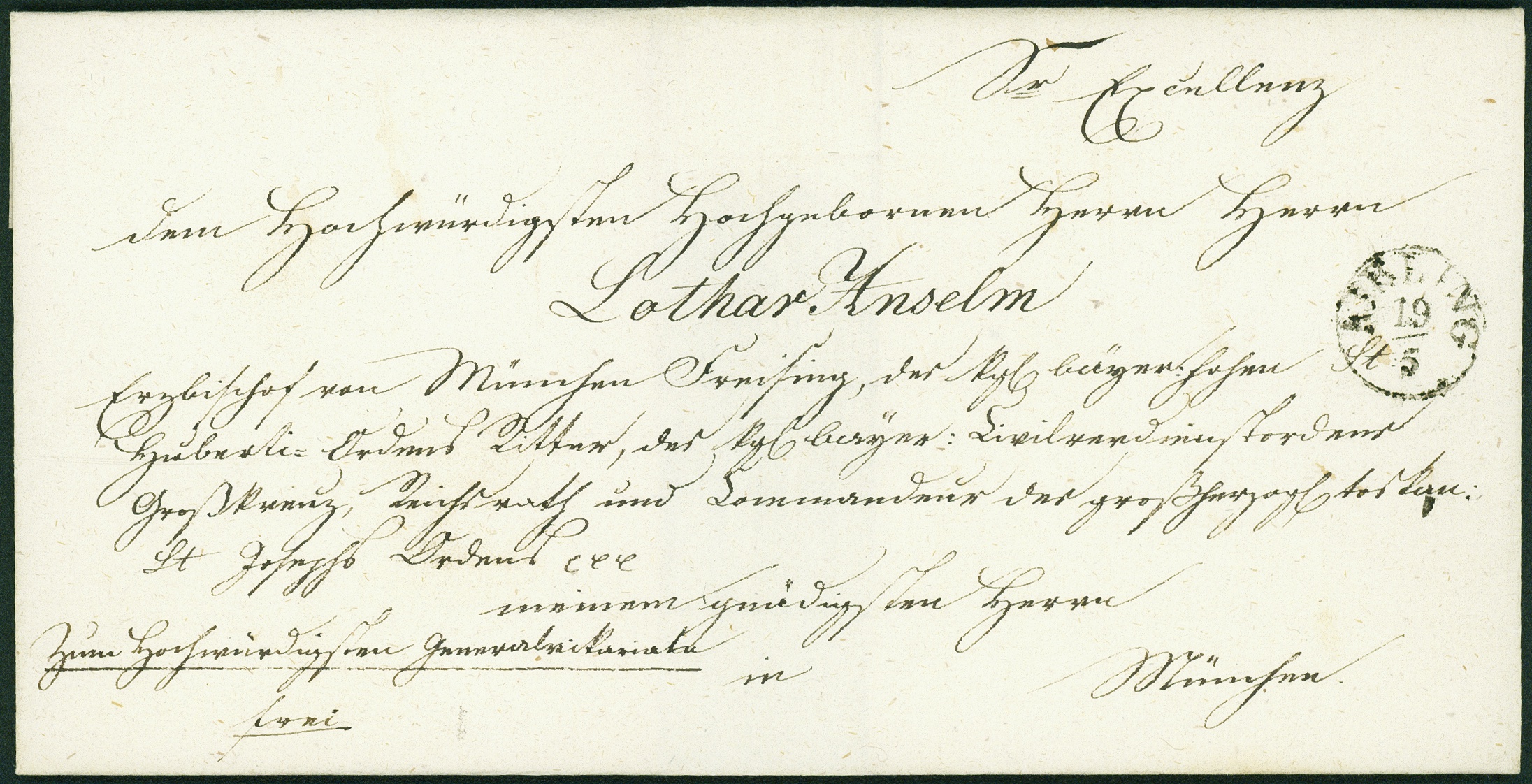 Lot 138 - BAYERN - FINGERHUTSTEMPEL - Hettinger Auktion Auktion 54 Lot 138 - BAYERN - FINGERHUTSTEMPEL - Hettinger Auktion Auktion 54