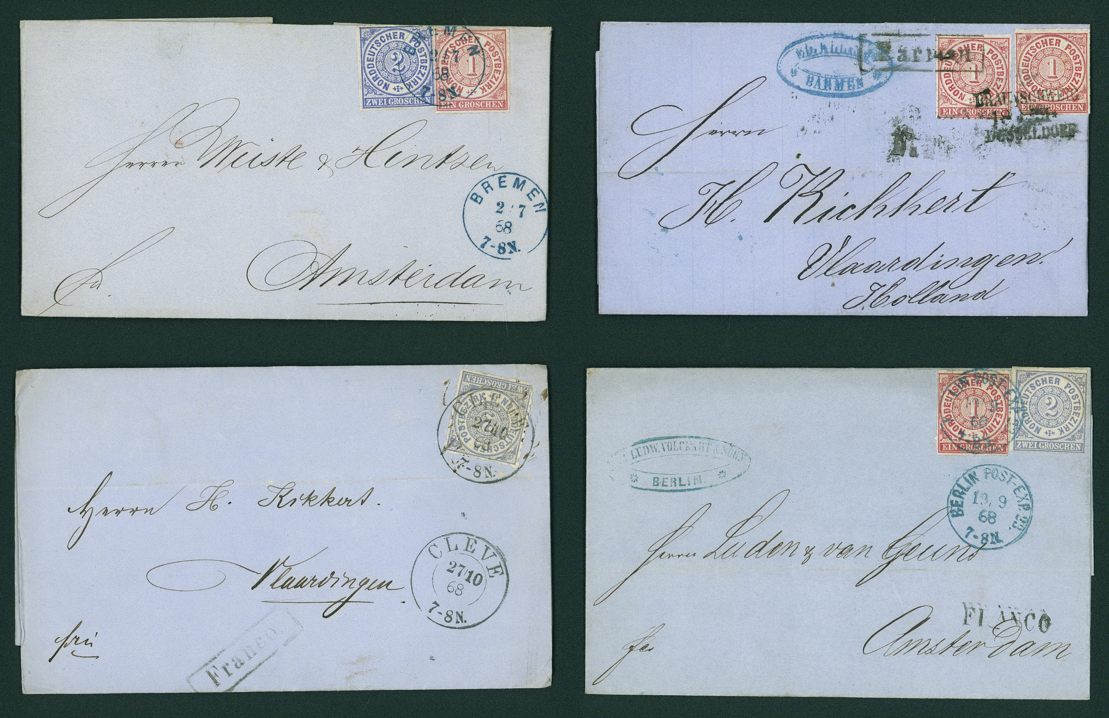 Lot 1918 - Norddeutscher Bund  -  Hettinger Auktion Auktion 54
