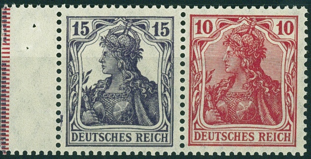 Lot 402 - DR - ZUSAMMENDRUCKE AUS MH 1-13, GERMANIA 1910/19 - Hettinger Auktion Auktion 54 Lot 402 - DR - ZUSAMMENDRUCKE AUS MH 1-13, GERMANIA 1910/19 - Hettinger Auktion Auktion 54