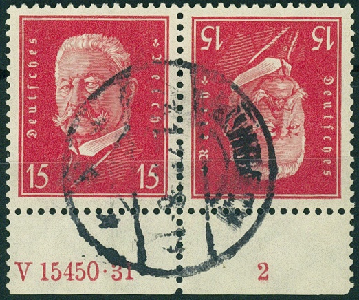 Lot 518 - DR - ZUSAMMENDRUCKE AUS MH 22-26, BEETHOVEN - REICHSPRÄSIDENTEN - Hettinger Auktion Auktion 54 Lot 518 - DR - ZUSAMMENDRUCKE AUS MH 22-26, BEETHOVEN - REICHSPRÄSIDENTEN - Hettinger Auktion Auktion 54