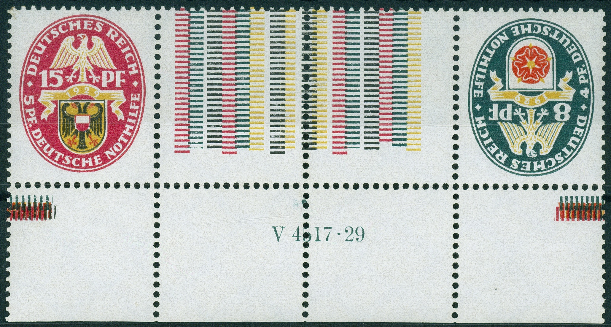 Lot 562 - DR - ZUSAMMENDRUCKE AUS MH 27-28, NOTHILFE 1928/29 - Hettinger Auktion Auktion 54 Lot 562 - DR - ZUSAMMENDRUCKE AUS MH 27-28, NOTHILFE 1928/29 - Hettinger Auktion Auktion 54