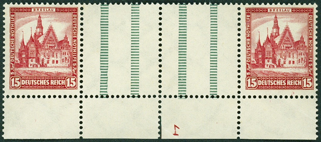 Lot 617 - DR - ZUSAMMENDRUCKE AUS MH 29-34, NOTHILFE 1930/33 (WAGNER)  -  Hettinger Auktion Auktion 54