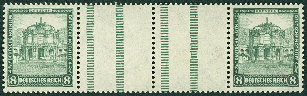 Lot 606 - DR - ZUSAMMENDRUCKE AUS MH 29-34, NOTHILFE 1930/33 (WAGNER)  -  Hettinger Auktion Auktion 54