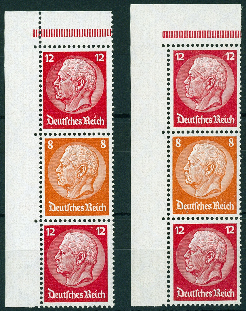 Lot 643 - DR - ZUSAMMENDRUCKE AUS MH 29-34, NOTHILFE 1930/33 (WAGNER) - Hettinger Auktion Auktion 54 Lot 643 - DR - ZUSAMMENDRUCKE AUS MH 29-34, NOTHILFE 1930/33 (WAGNER) - Hettinger Auktion Auktion 54