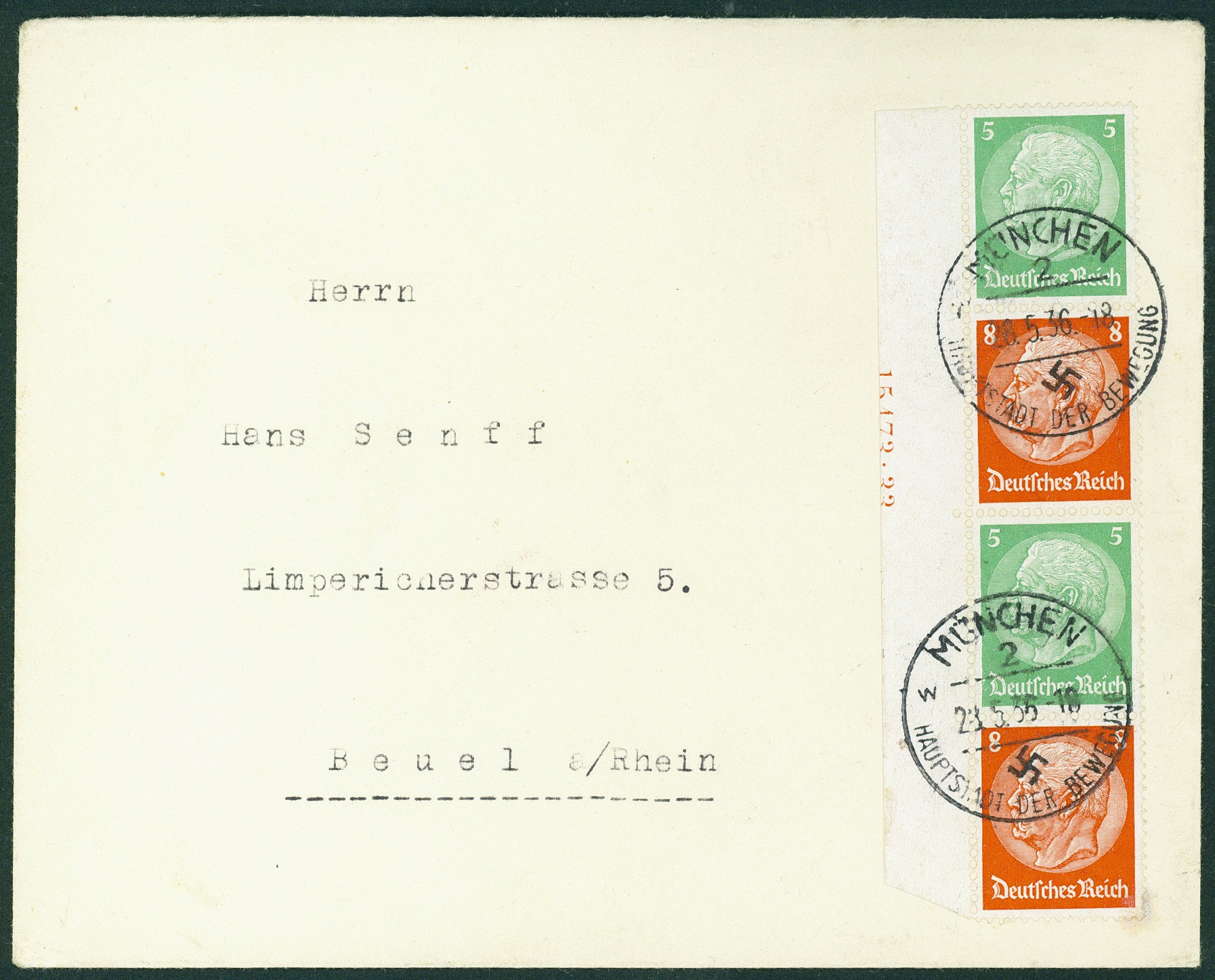 Lot 682 - DR - ZUSAMMENDRUCKE AUS MH 35-49, HINDENBURG 1934 - HITLER 1941 - Hettinger Auktion Auktion 54 Lot 682 - DR - ZUSAMMENDRUCKE AUS MH 35-49, HINDENBURG 1934 - HITLER 1941 - Hettinger Auktion Auktion 54