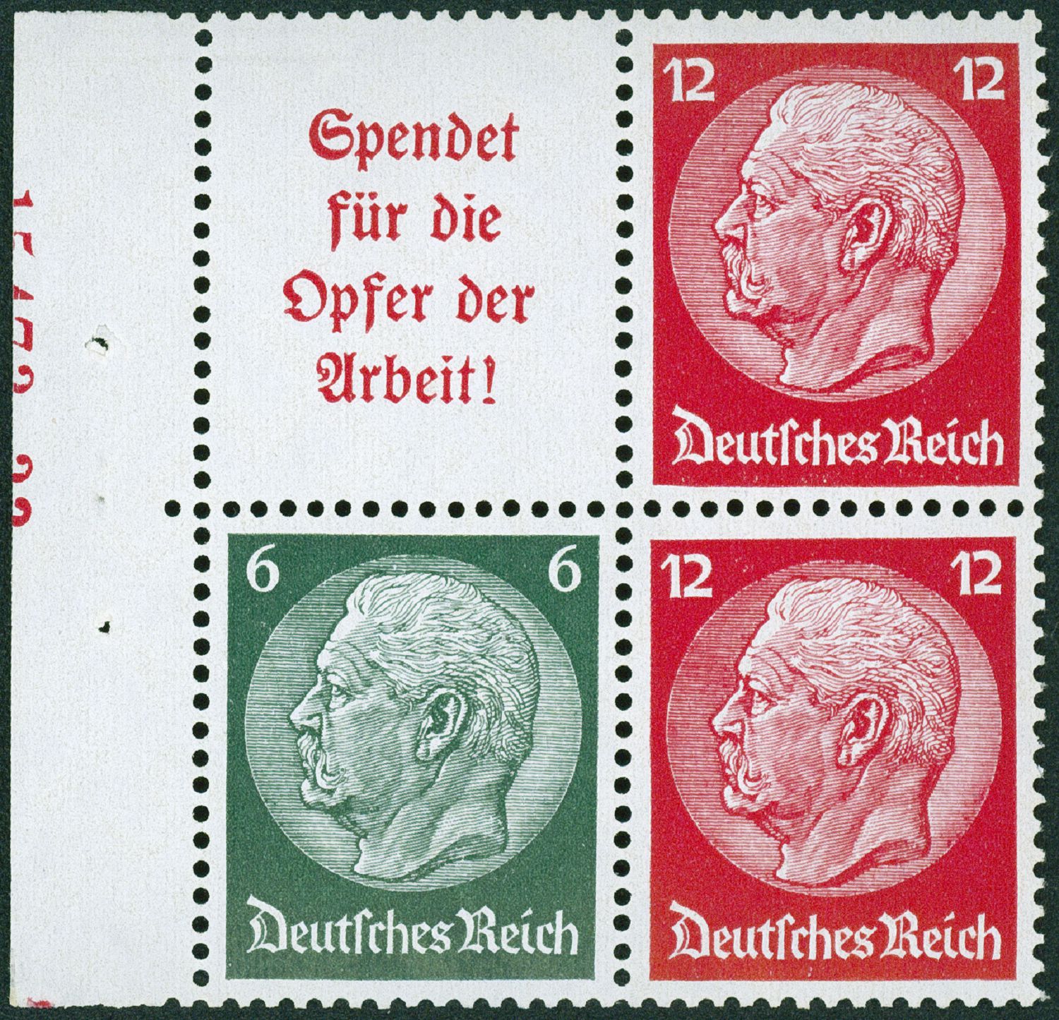 Lot 692 - DR - ZUSAMMENDRUCKE AUS MH 35-49, HINDENBURG 1934 - HITLER 1941 - Hettinger Auktion Auktion 54 Lot 692 - DR - ZUSAMMENDRUCKE AUS MH 35-49, HINDENBURG 1934 - HITLER 1941 - Hettinger Auktion Auktion 54