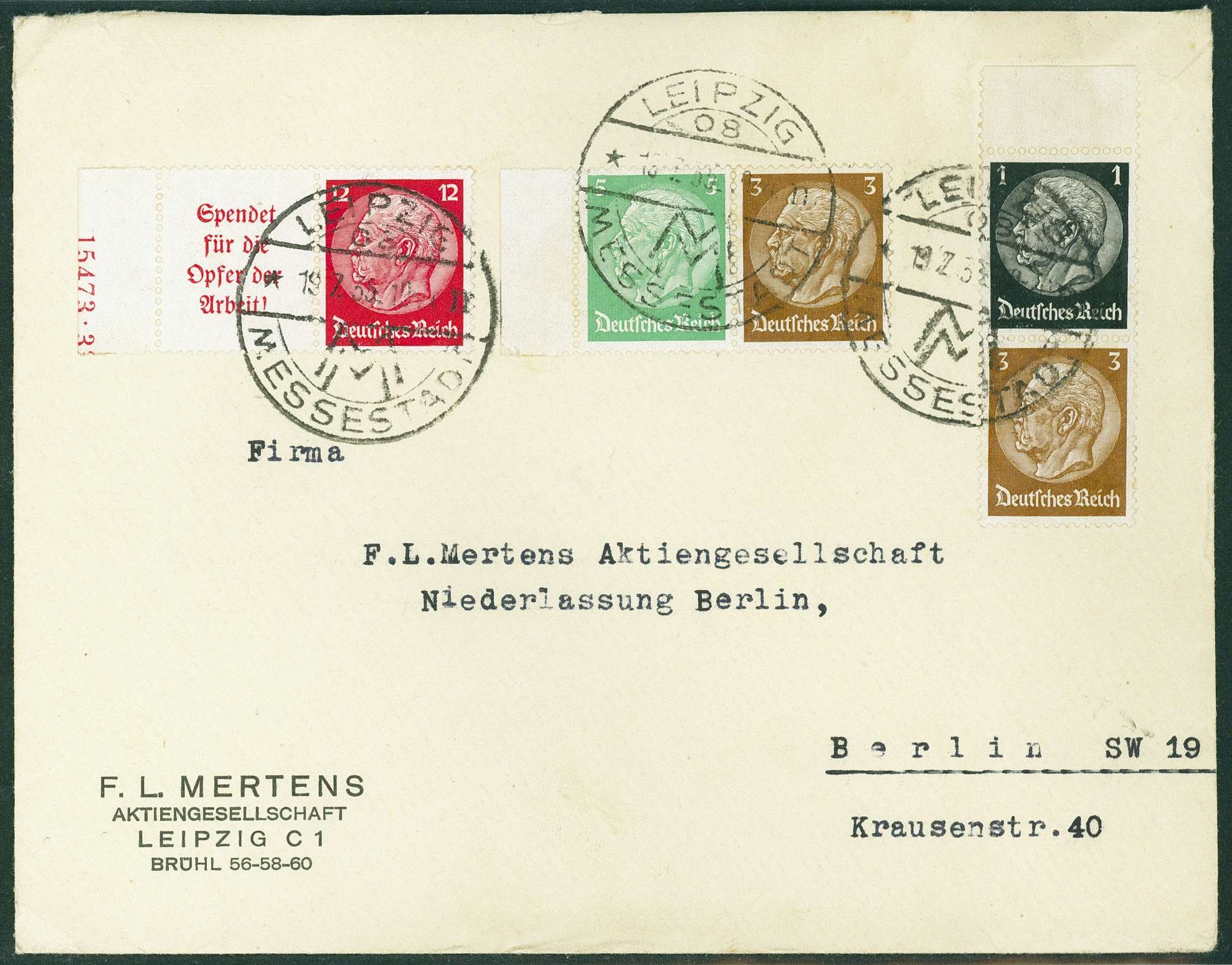 Lot 694 - DR - ZUSAMMENDRUCKE AUS MH 35-49, HINDENBURG 1934 - HITLER 1941 - Hettinger Auktion Auktion 54 Lot 694 - DR - ZUSAMMENDRUCKE AUS MH 35-49, HINDENBURG 1934 - HITLER 1941 - Hettinger Auktion Auktion 54