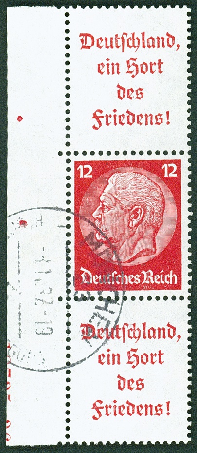 Lot 706 - DR - ZUSAMMENDRUCKE AUS MH 35-49, HINDENBURG 1934 - HITLER 1941  -  Hettinger Auktion Auktion 54