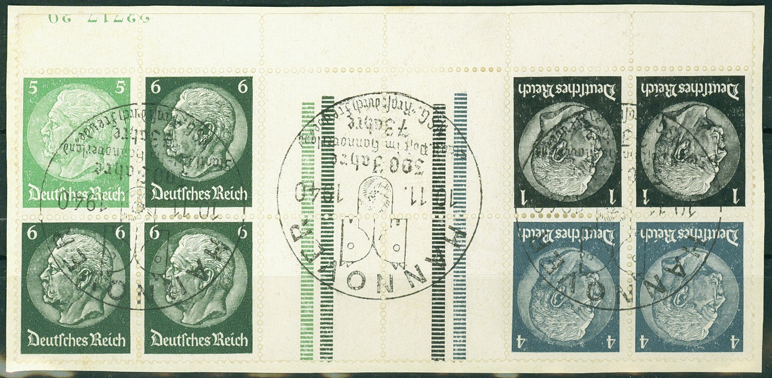 Lot 732 - DR - ZUSAMMENDRUCKE AUS MH 35-49, HINDENBURG 1934 - HITLER 1941 - Hettinger Auktion Auktion 54 Lot 732 - DR - ZUSAMMENDRUCKE AUS MH 35-49, HINDENBURG 1934 - HITLER 1941 - Hettinger Auktion Auktion 54