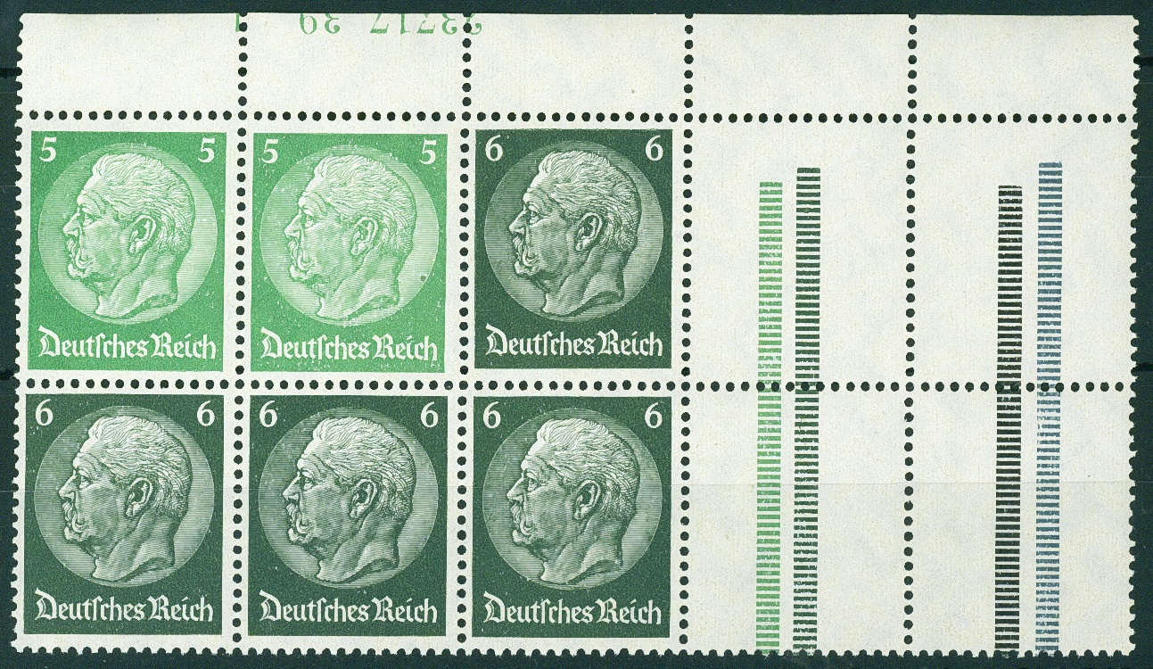 Lot 731 - DR - ZUSAMMENDRUCKE AUS MH 35-49, HINDENBURG 1934 - HITLER 1941 - Hettinger Auktion Auktion 54 Lot 731 - DR - ZUSAMMENDRUCKE AUS MH 35-49, HINDENBURG 1934 - HITLER 1941 - Hettinger Auktion Auktion 54