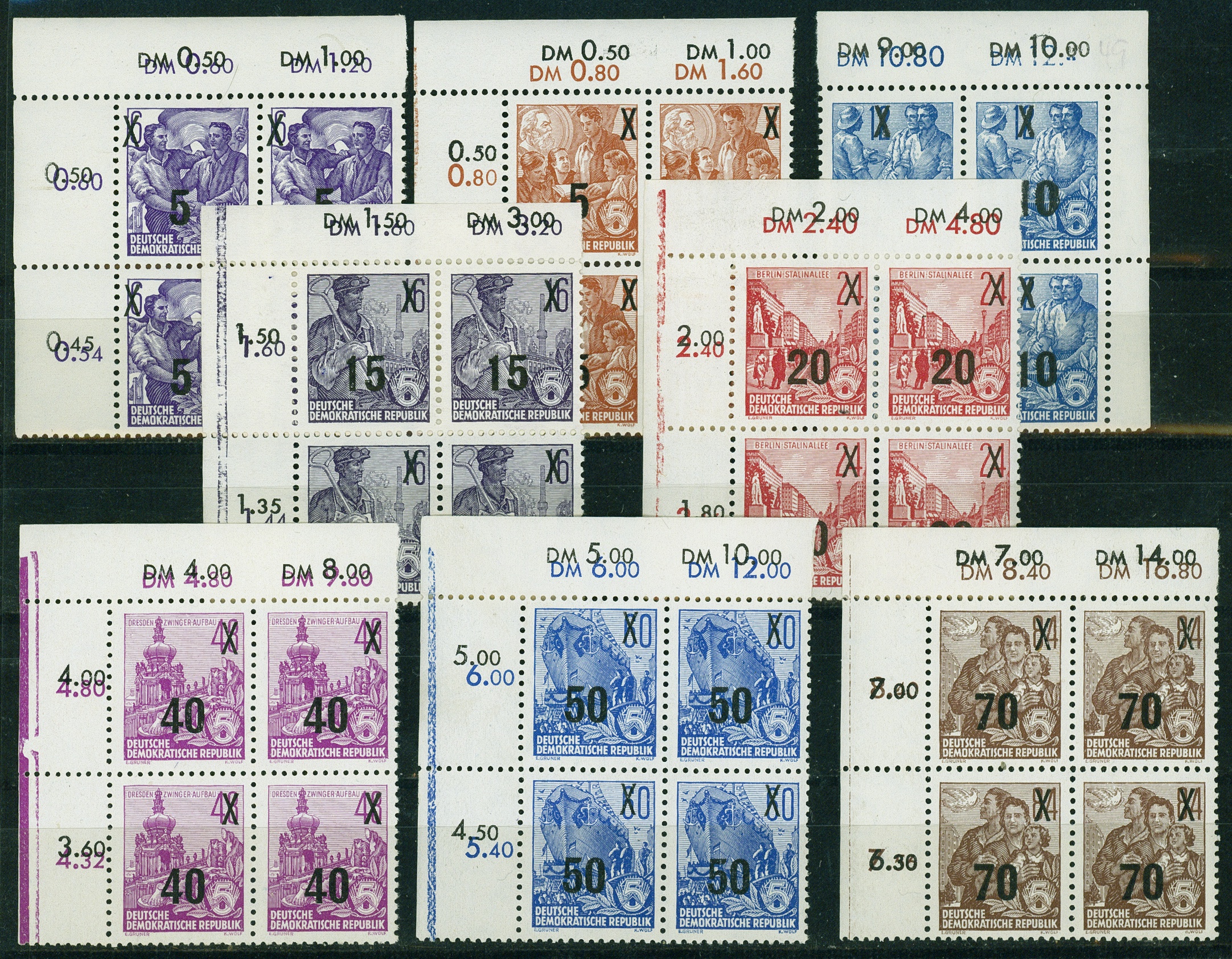 Lot 1257 - ddr - Hettinger Auktion Auktion 54 Lot 1257 - ddr - Hettinger Auktion Auktion 54