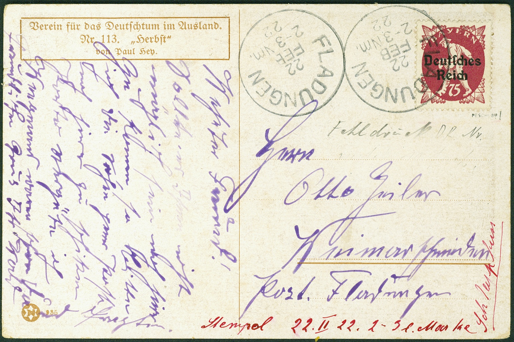 Lot 275 - Deutsches Reich - Hettinger Auktion Auktion 54 Lot 275 - Deutsches Reich - Hettinger Auktion Auktion 54