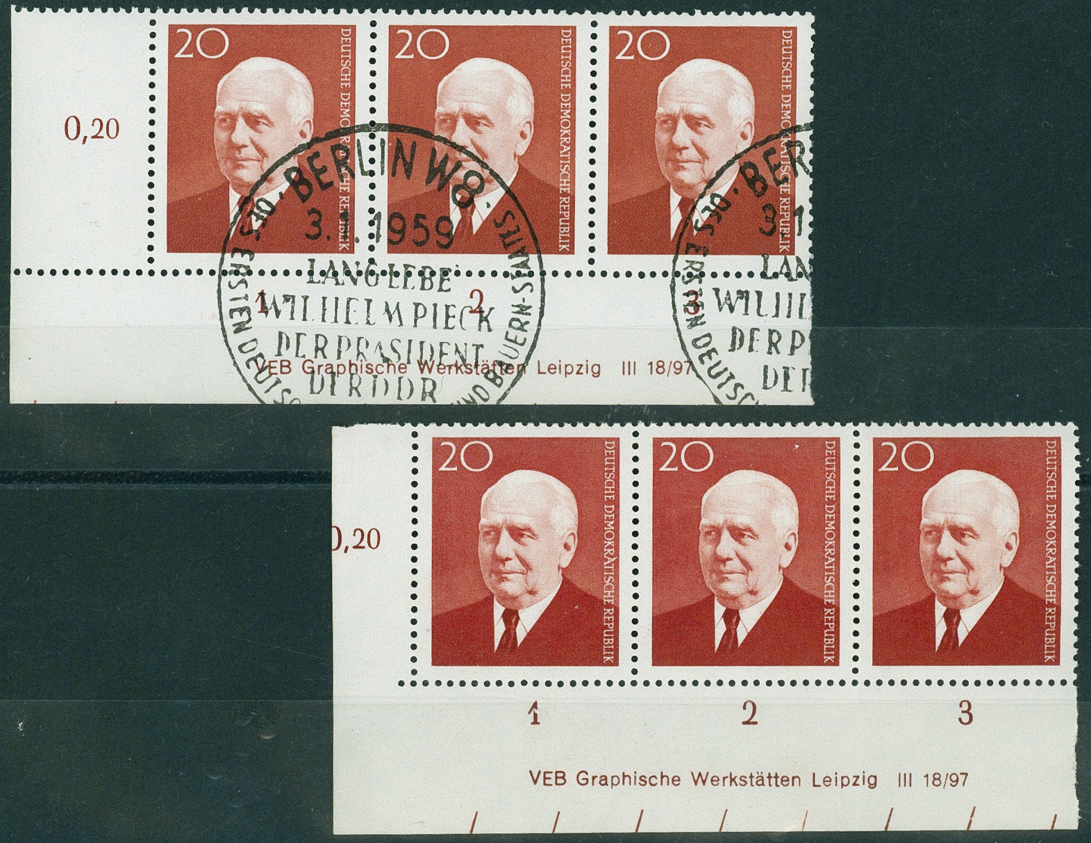 Lot 1353 - ddr  -  Hettinger Auktion Auktion 54